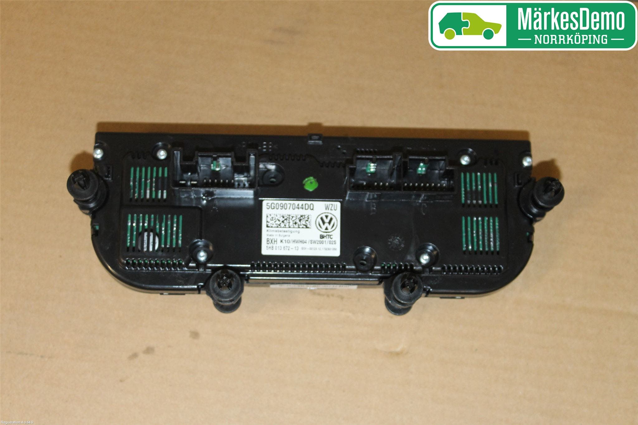 Volkswagen VW PASSAT 15-19 Värmereglage