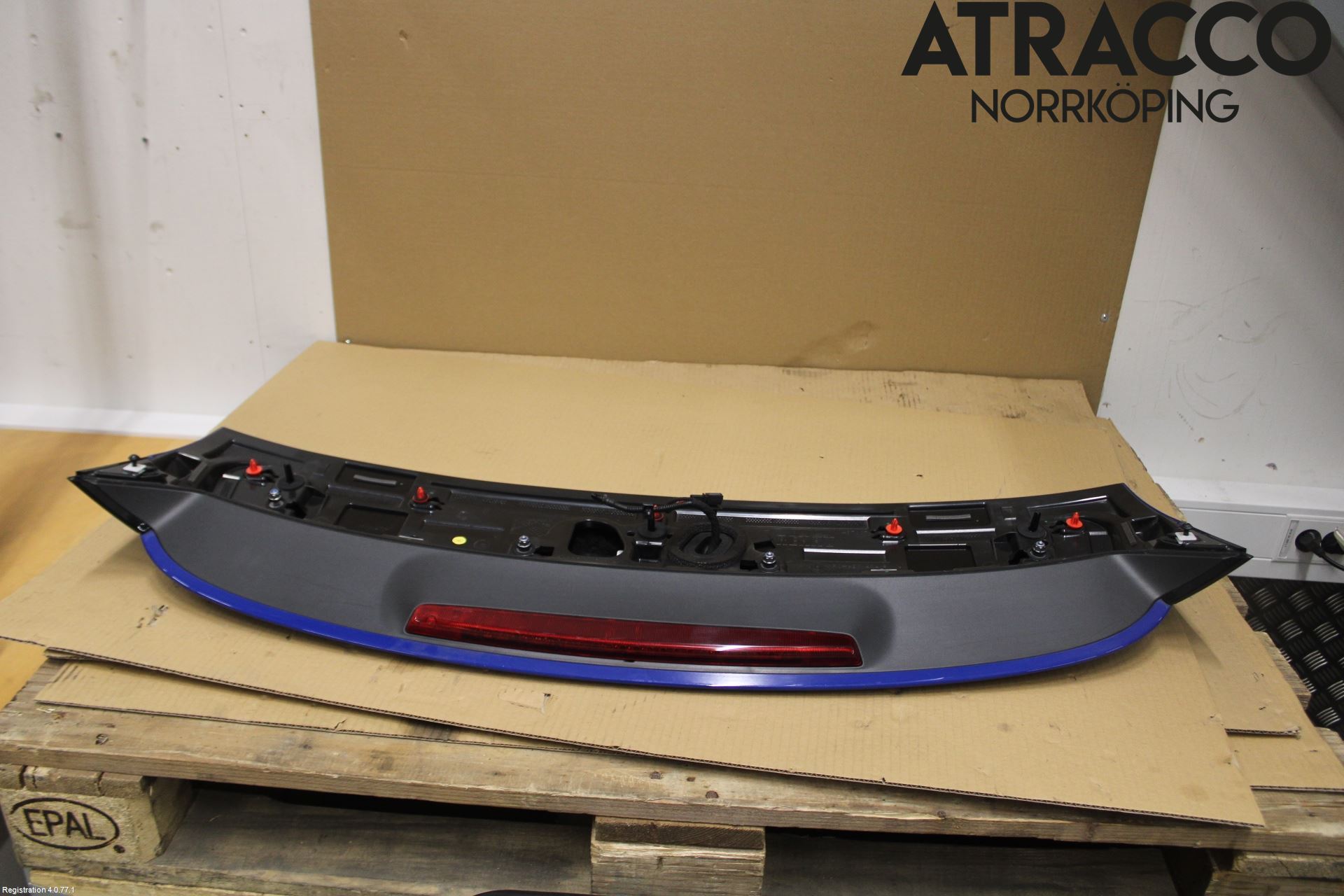 Skoda SCALA 19- Spoiler Baklucka