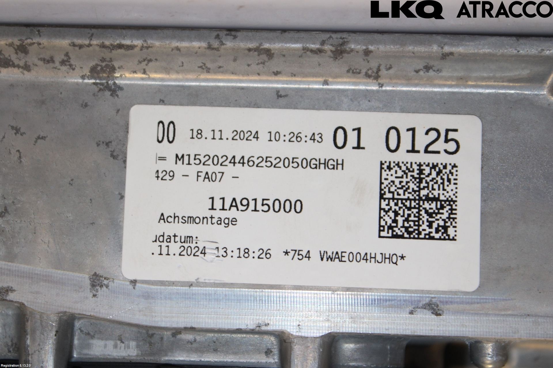 Volkswagen VW ID.7/TOURER 24- Batteriladdare Högspänning