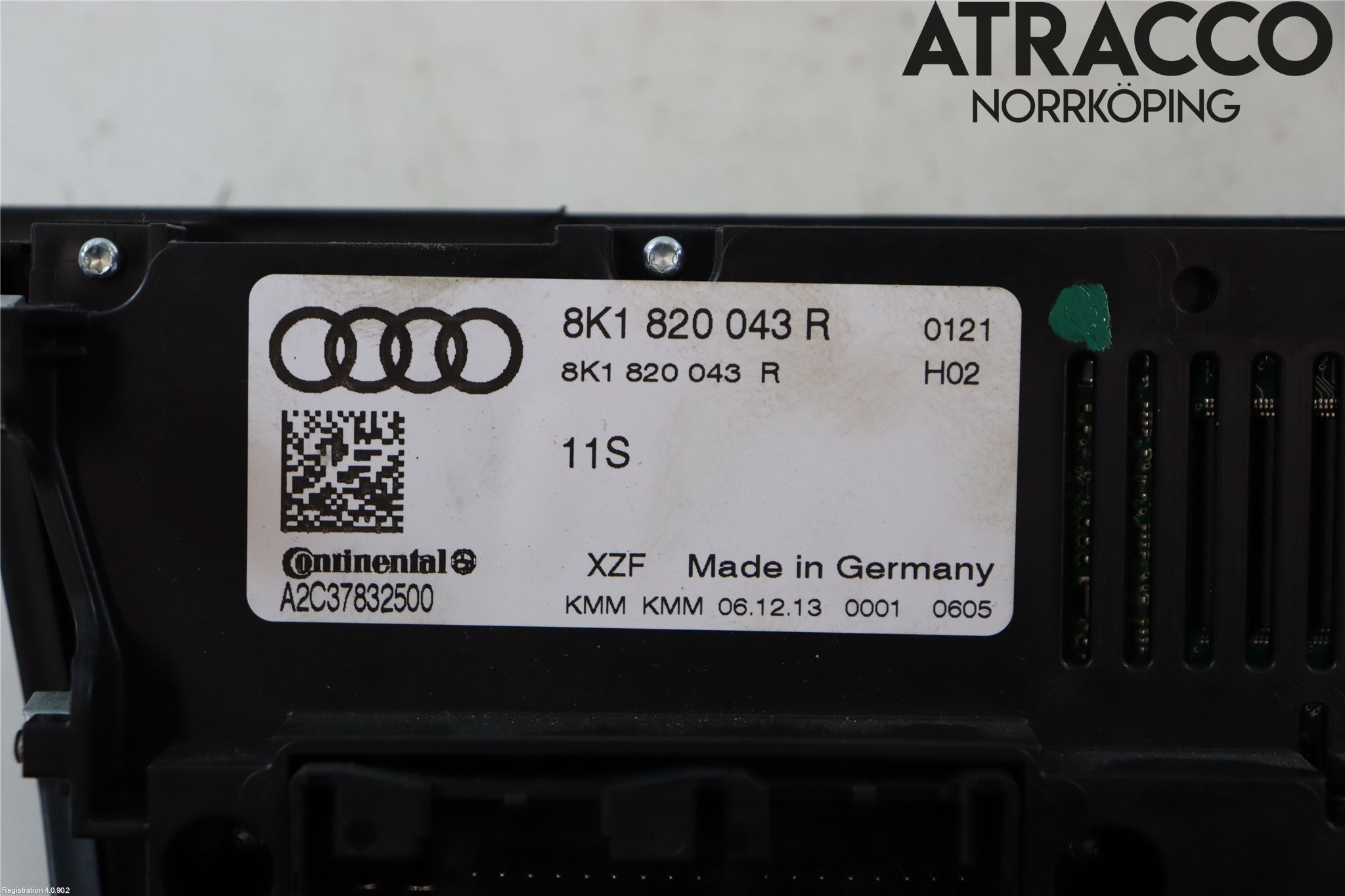 Audi A4 12-15 Värmereglage