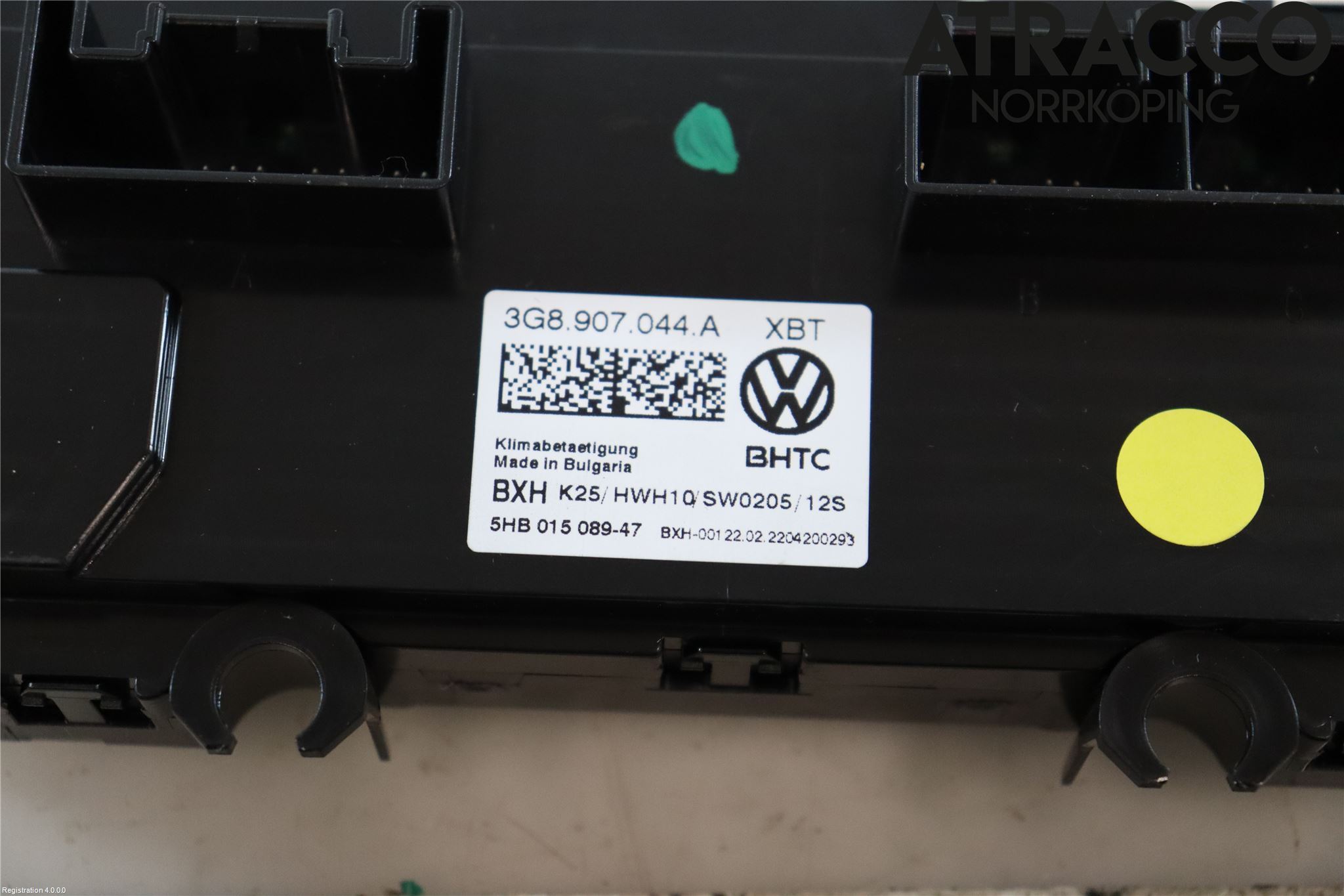 Volkswagen VW PASSAT 20-24 Värmereglage