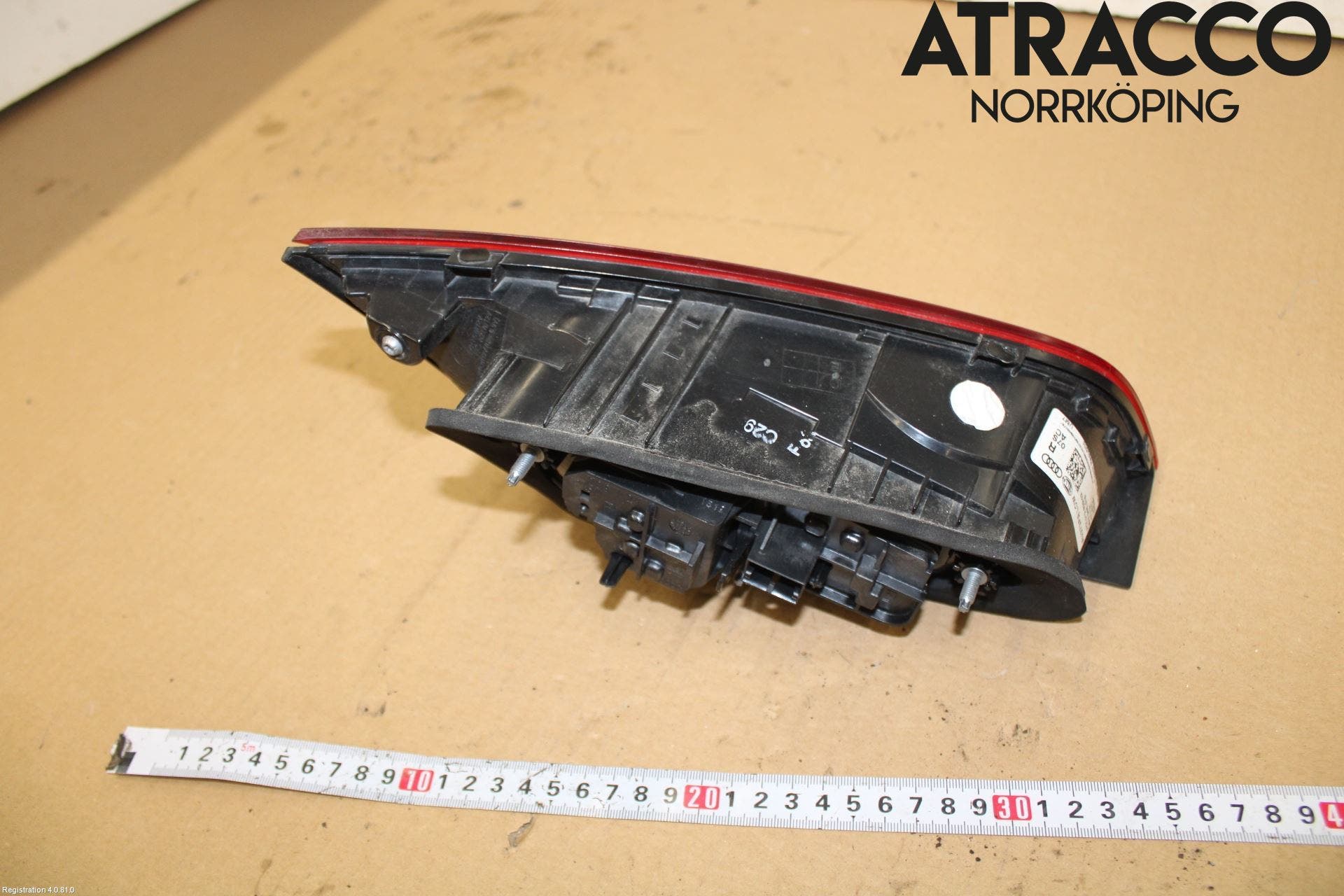 Audi A3/S3 8V 13-20 Bakljus Lucka Hö