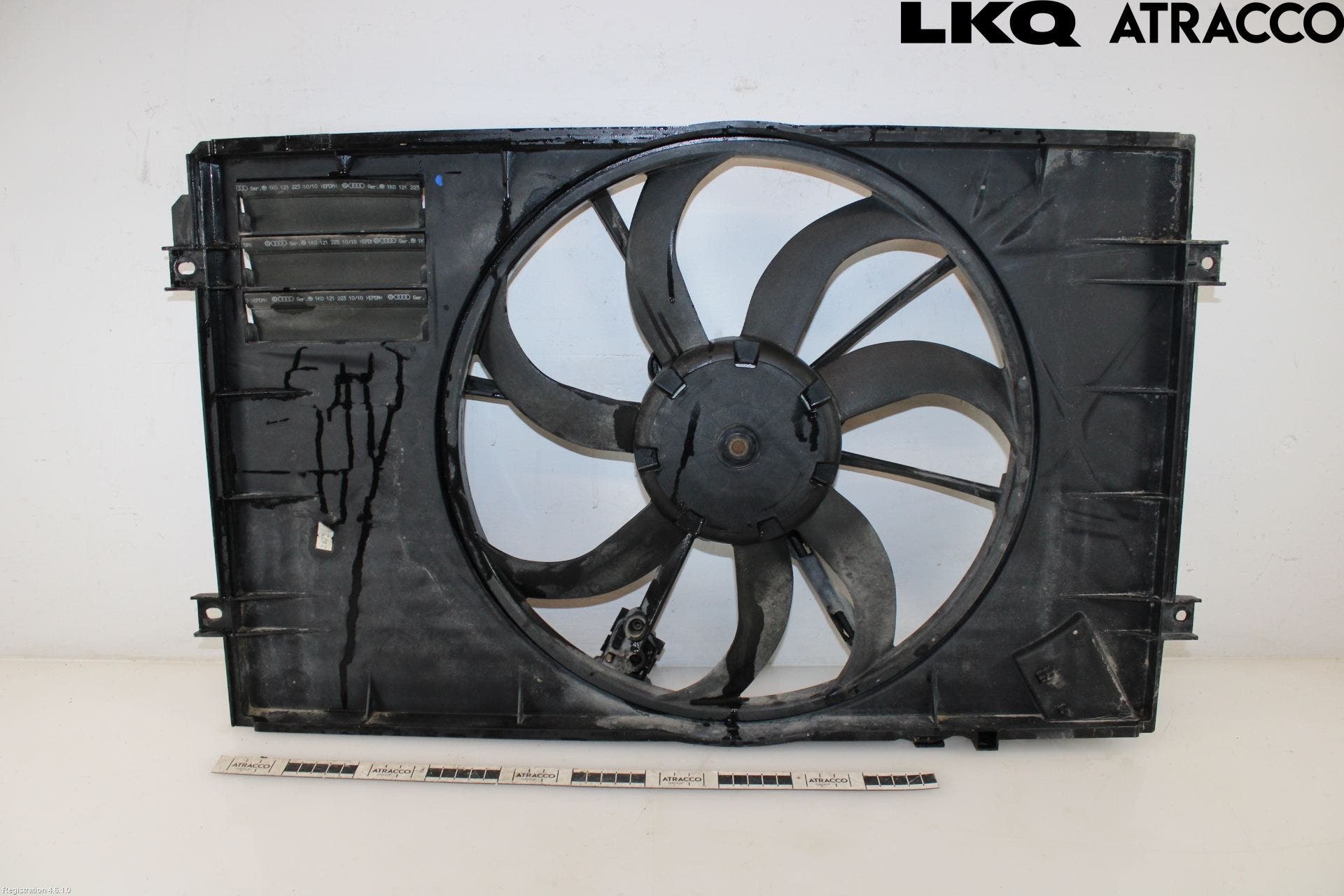 Volkswagen VW GOLF VI 09-13 Kylfläkt El