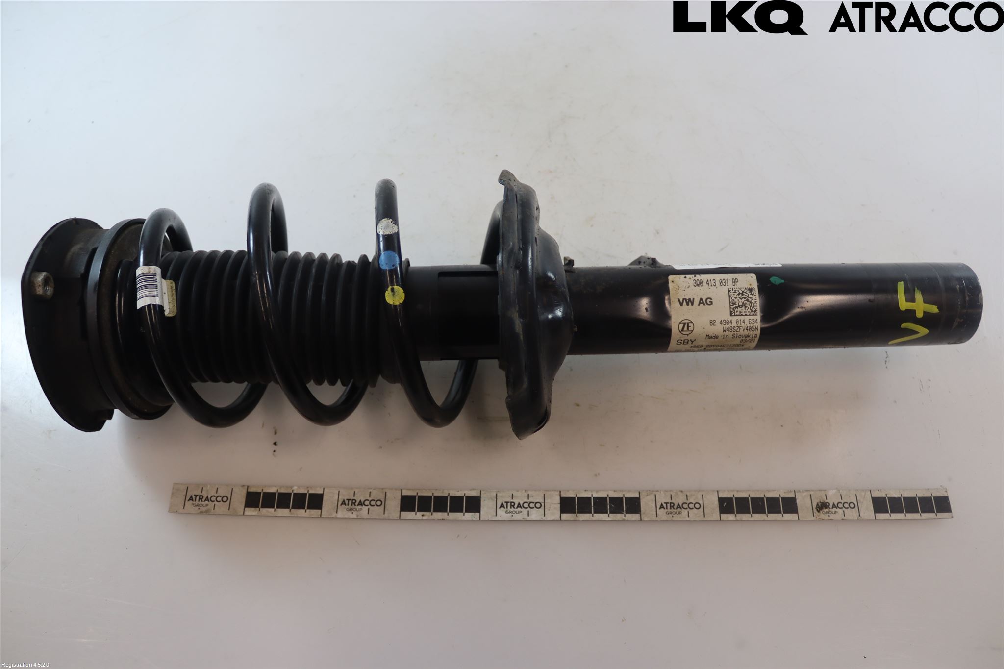 Skoda SUPERB 16-24 Fjäderben Fram Vänster