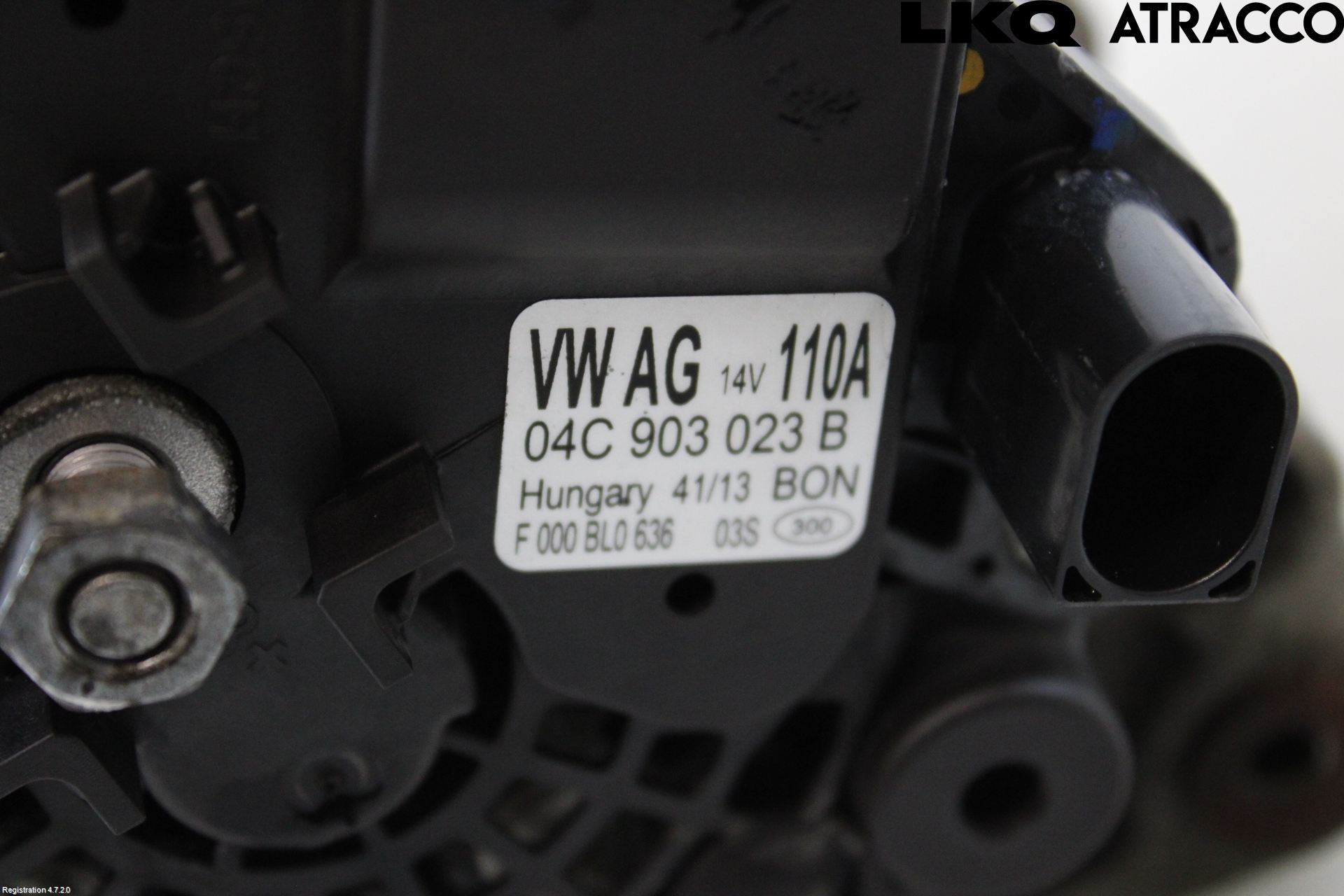 Volkswagen VW UP! / E-UP! Generator
