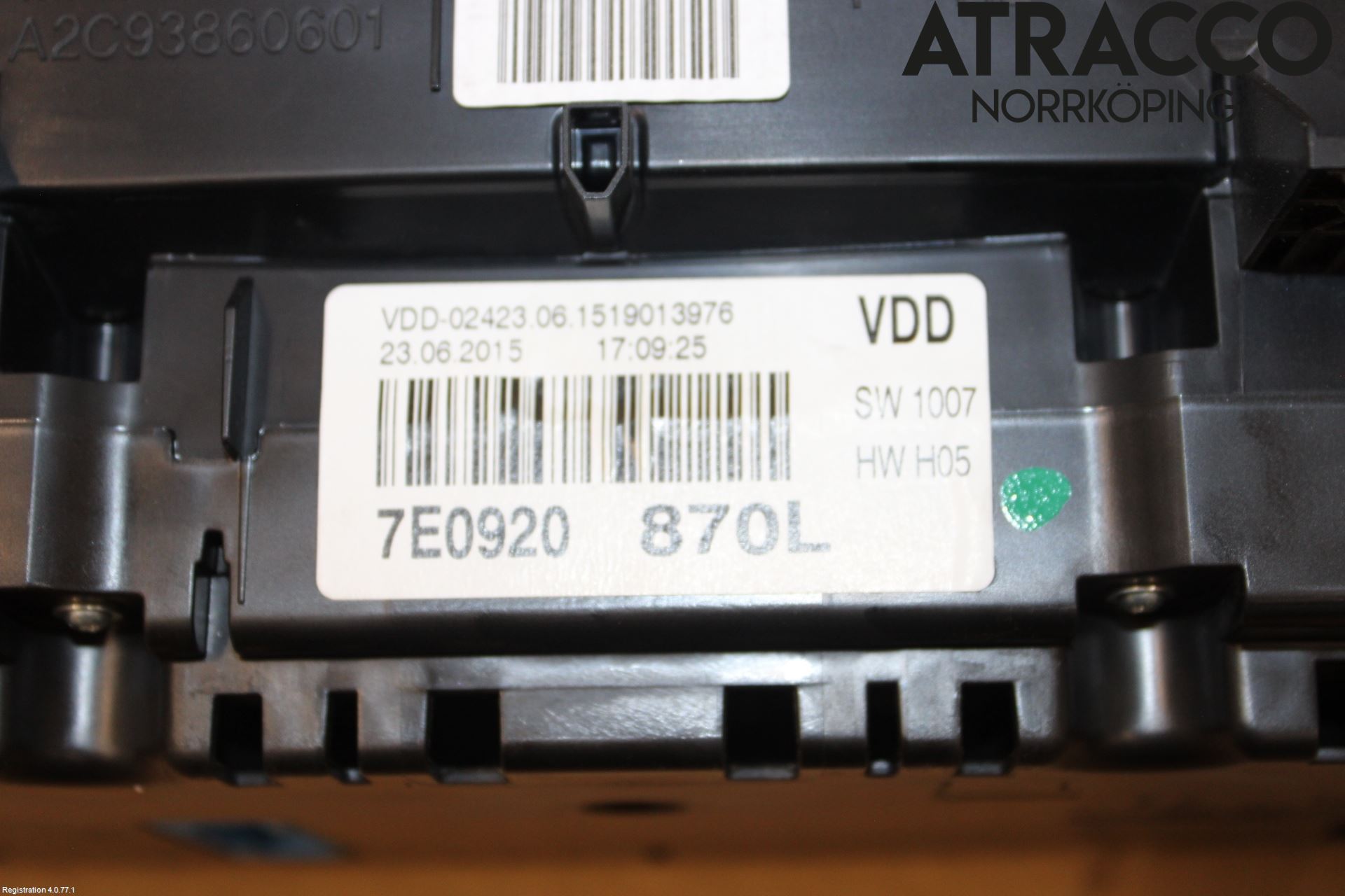 Volkswagen VW TRANSP/CARAVELLE (T6) 16-22 Instrument Komb