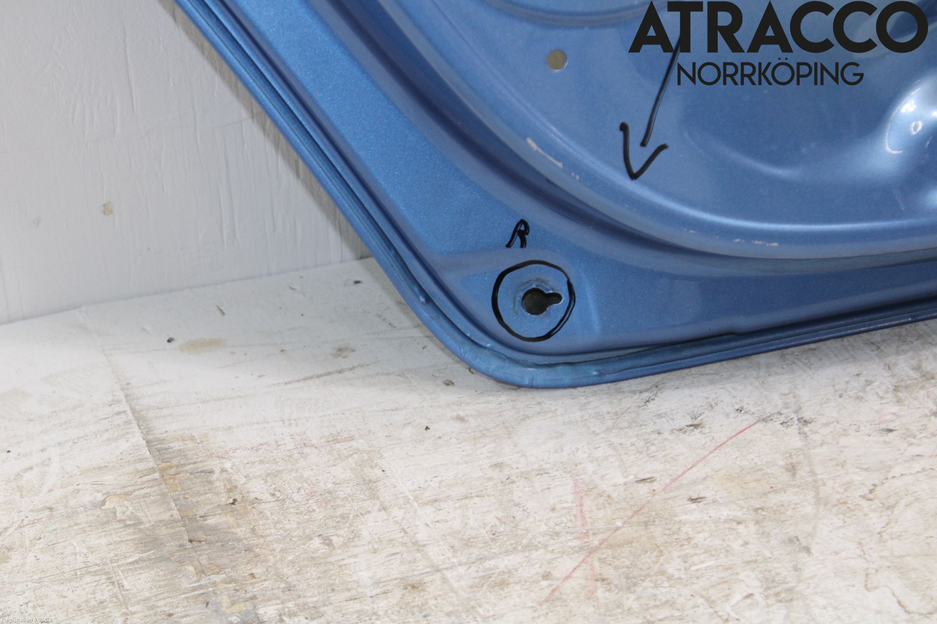 Skoda FABIA 07-14 Dörr Bak Vänster