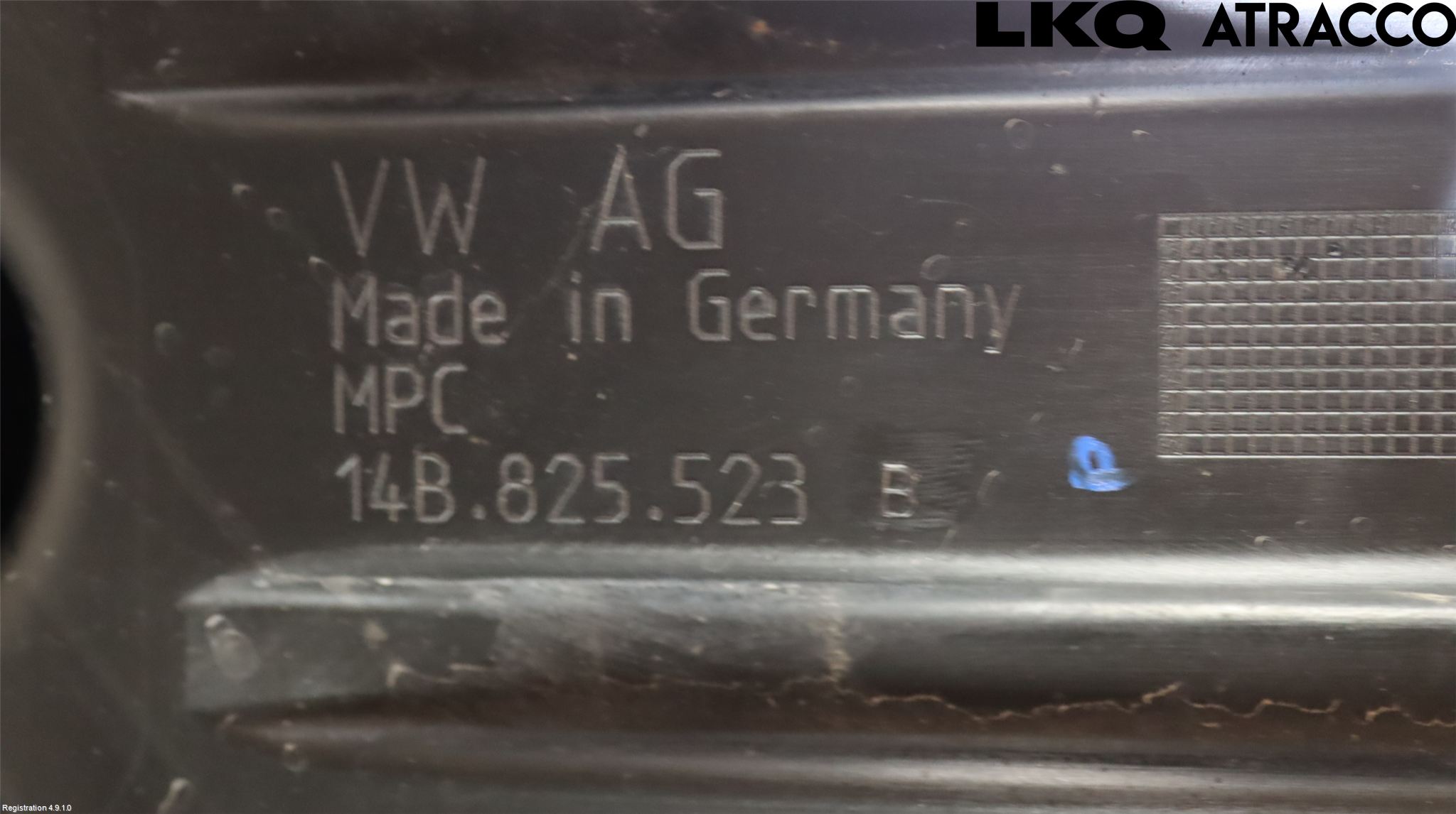 Volkswagen VW ID.7/TOURER 24- Hasplåt Plåt-Plast
