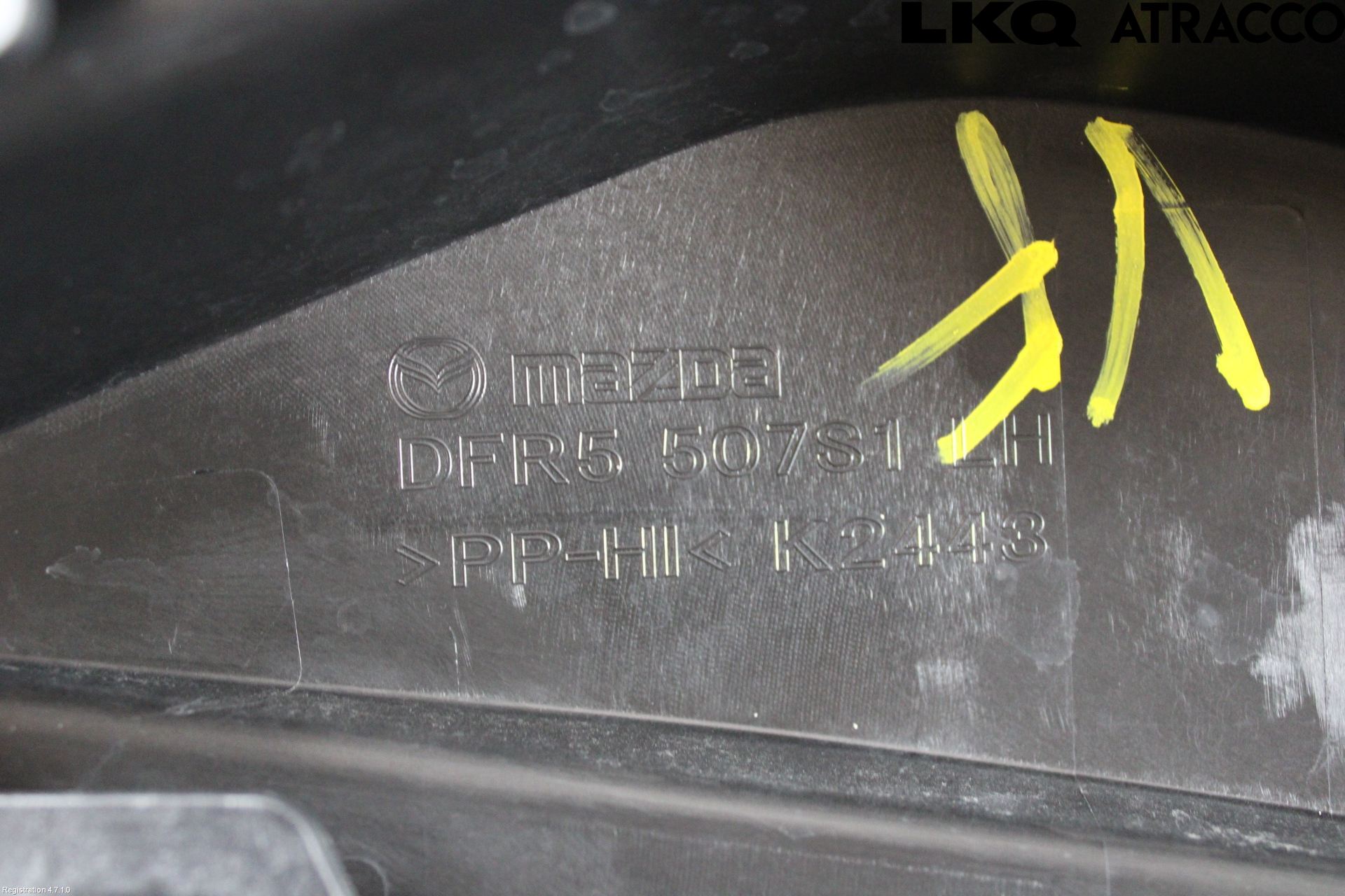 Mazda CX-30 20- Torpedplåt-Torpedplast