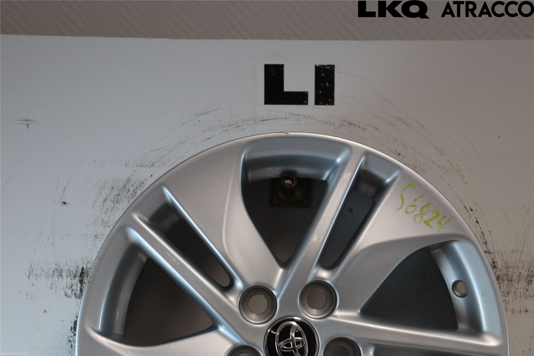 Toyota YARIS XP21 20- Fälgsats Aluminium