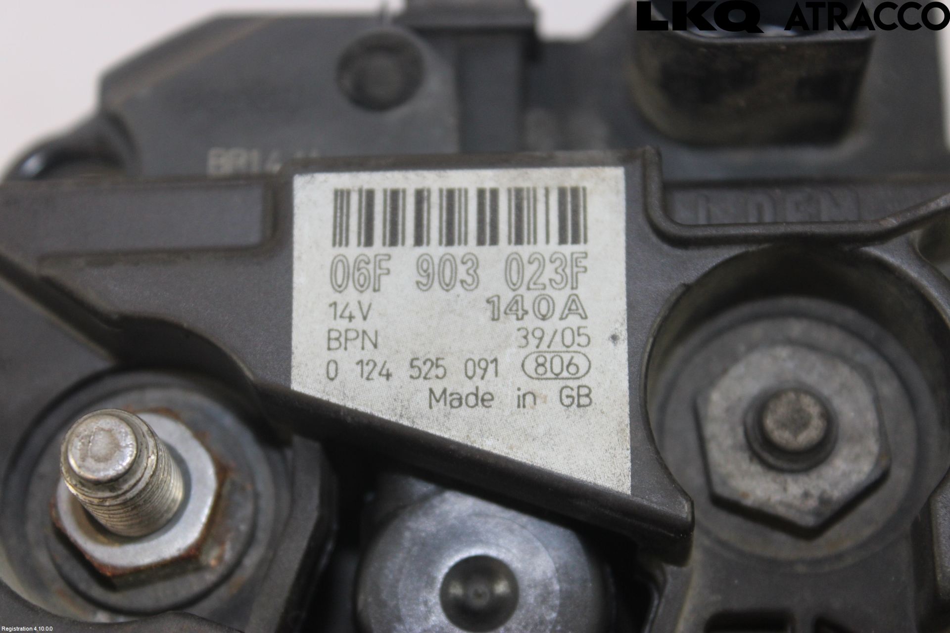Volkswagen VW GOLF V 04-09 Generator
