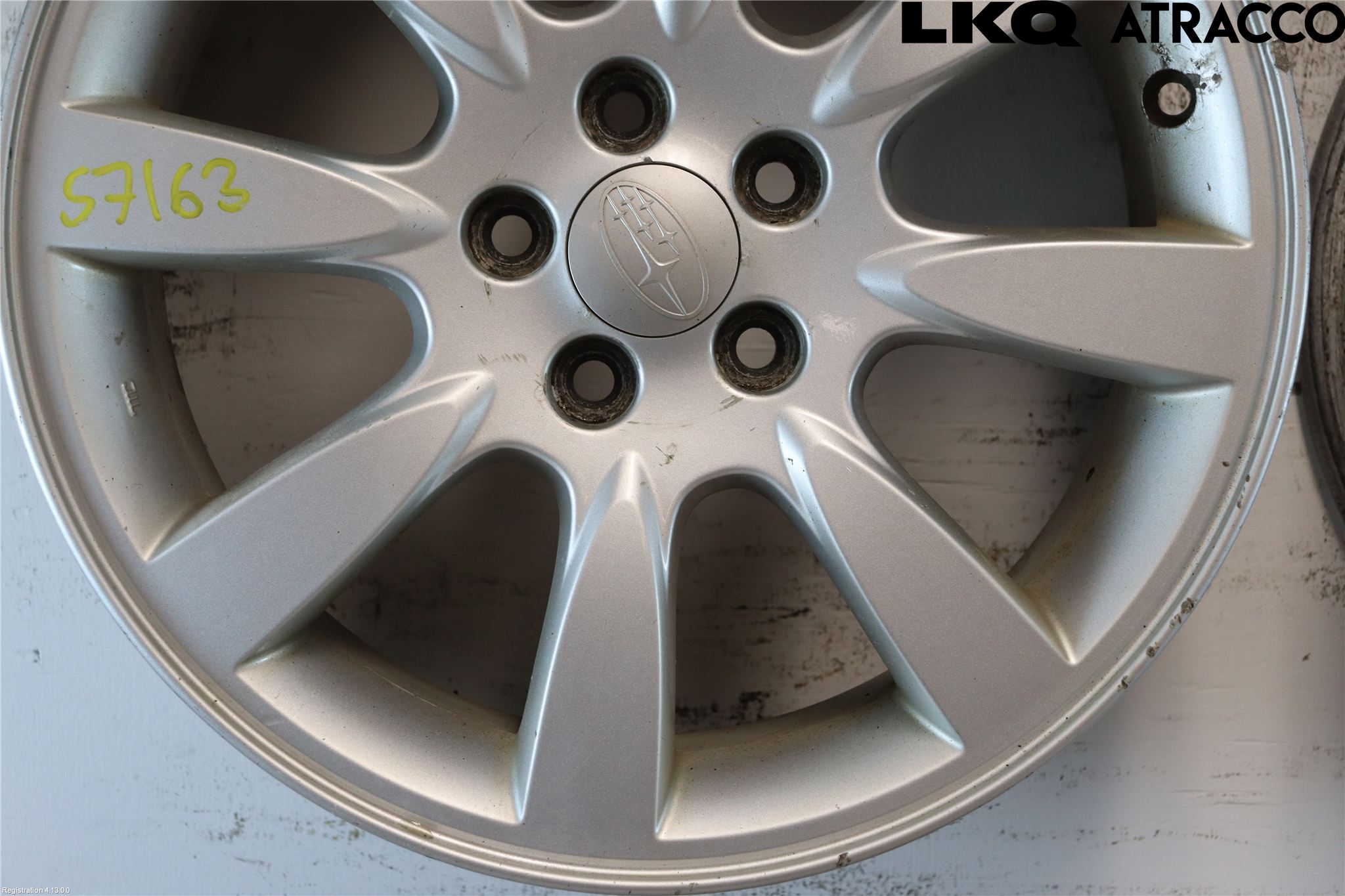 Subaru LEGACY 10-14 Fälgsats Aluminium