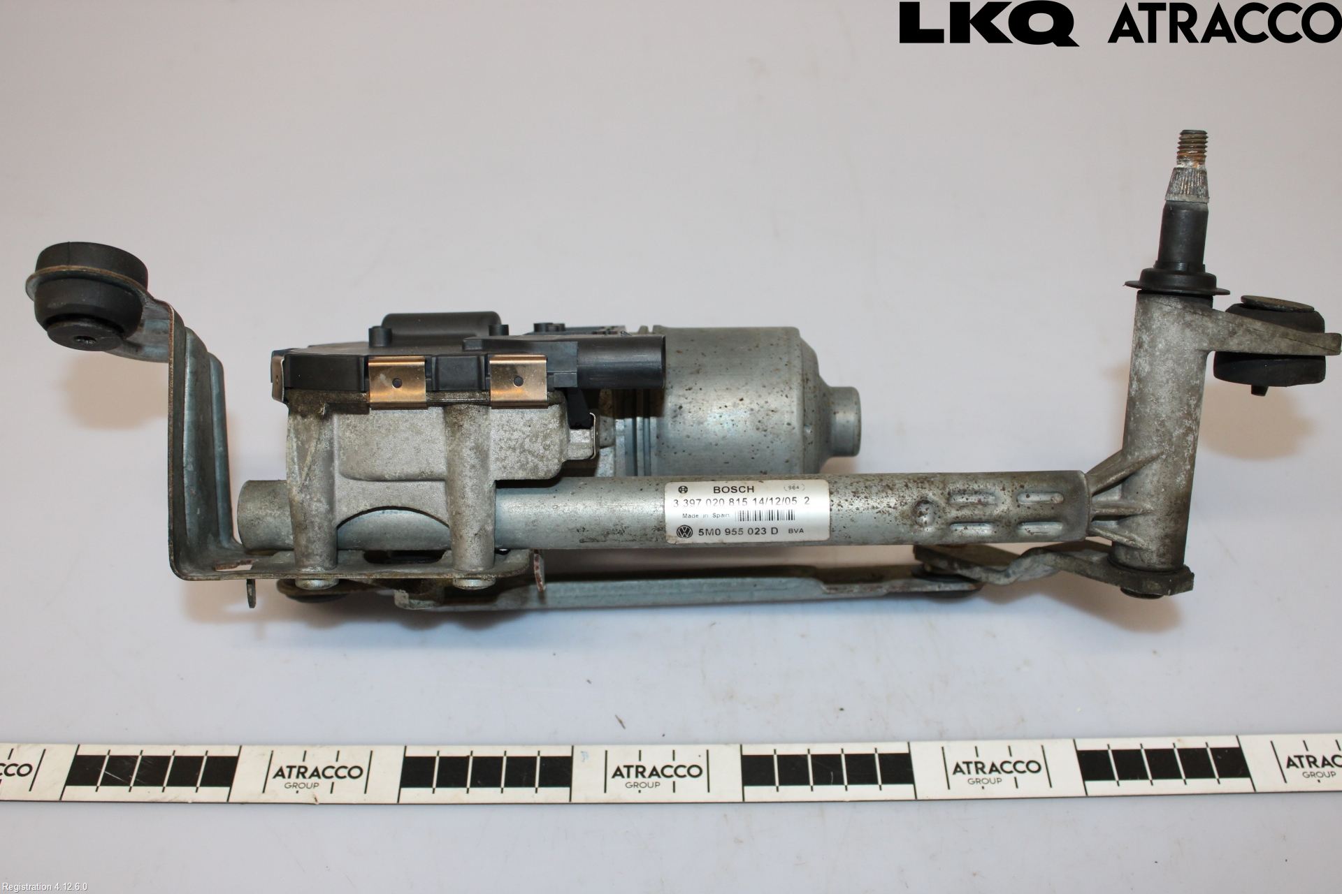 Volkswagen VW GOLF PLUS/CROSS GOLF 04-14 Torkarmekanism Vindruta