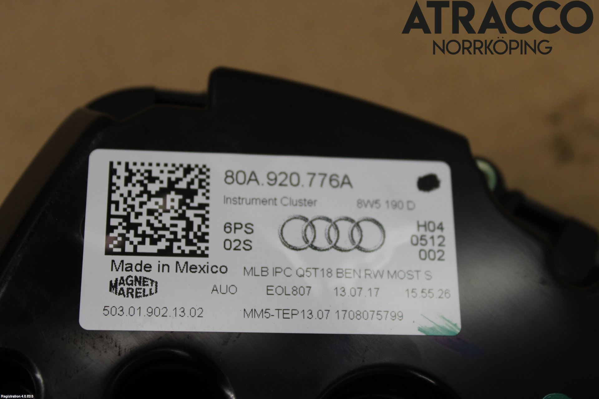 Audi Q5/SQ5 17- Instrument Komb