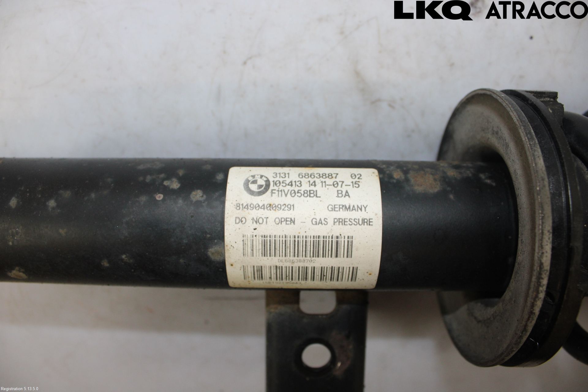 BMW 5 F10/F11/F18 09-17 Fjäderben Fram Vänster