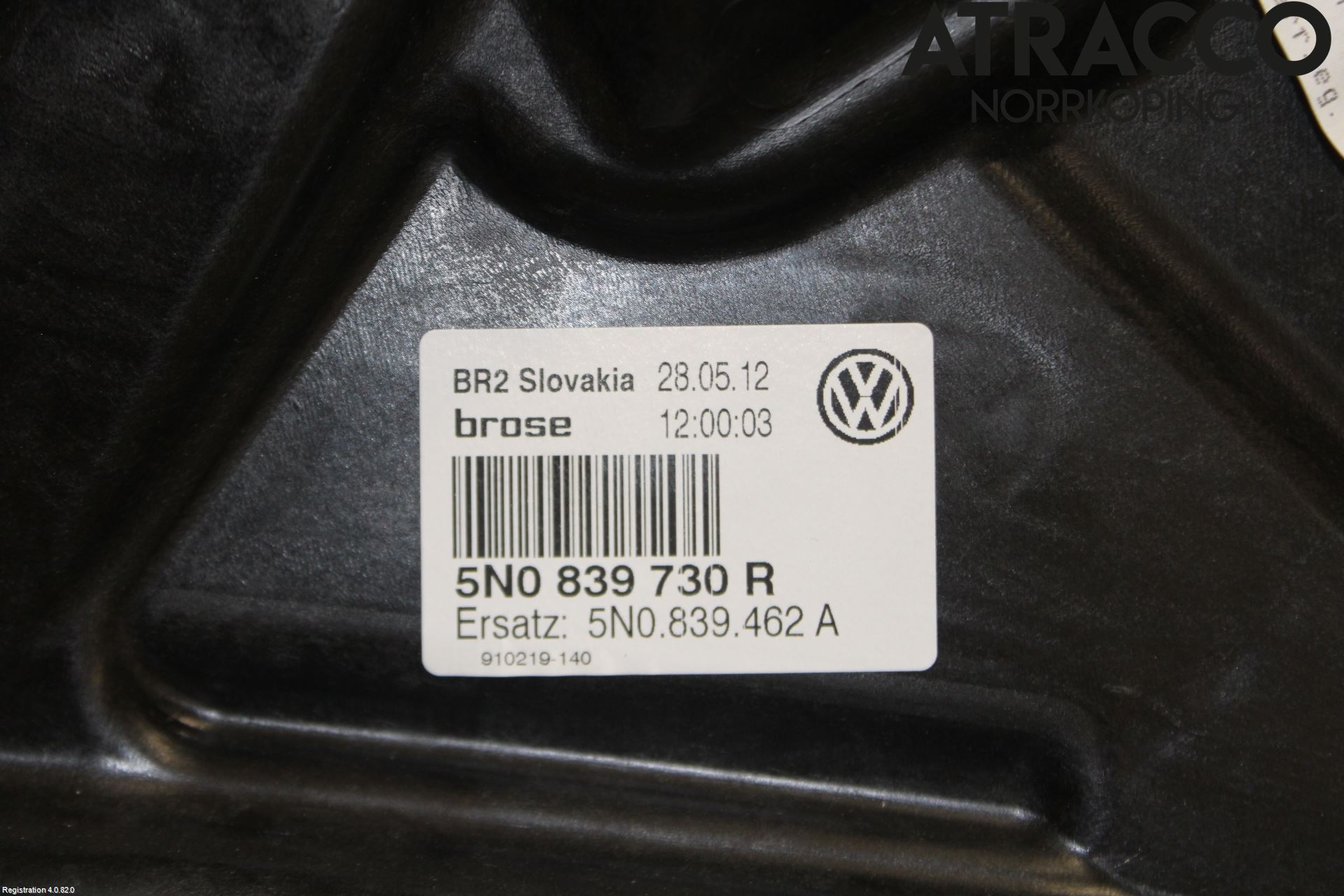 Volkswagen VW TIGUAN 07-16 Fönsterhiss El Kompl