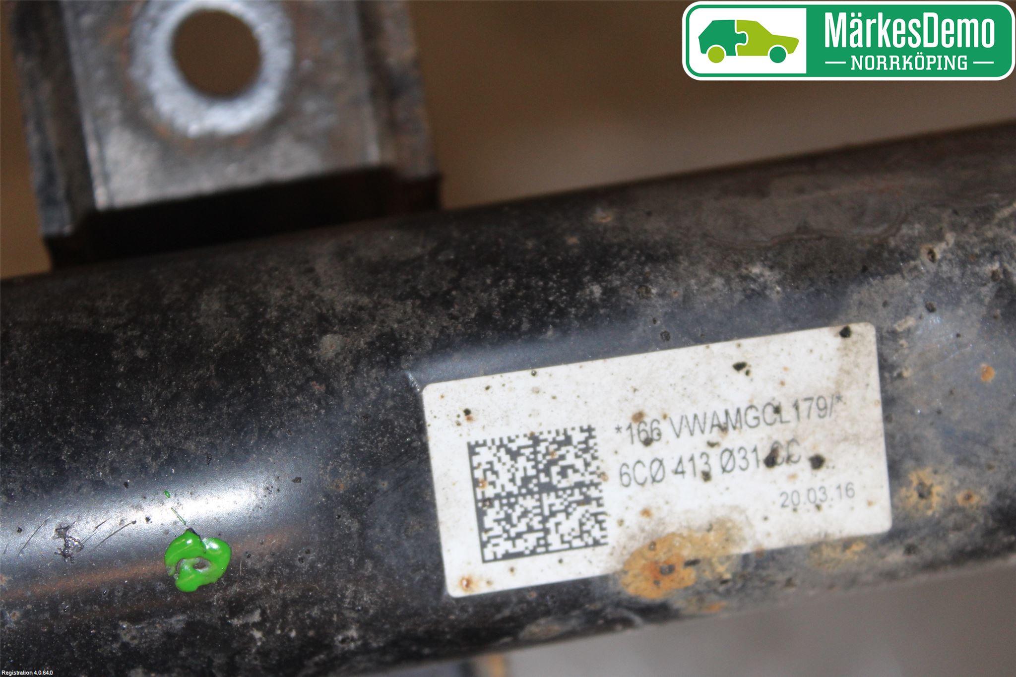 Audi A1/S1 11-18 Fjäderben Fram Höger