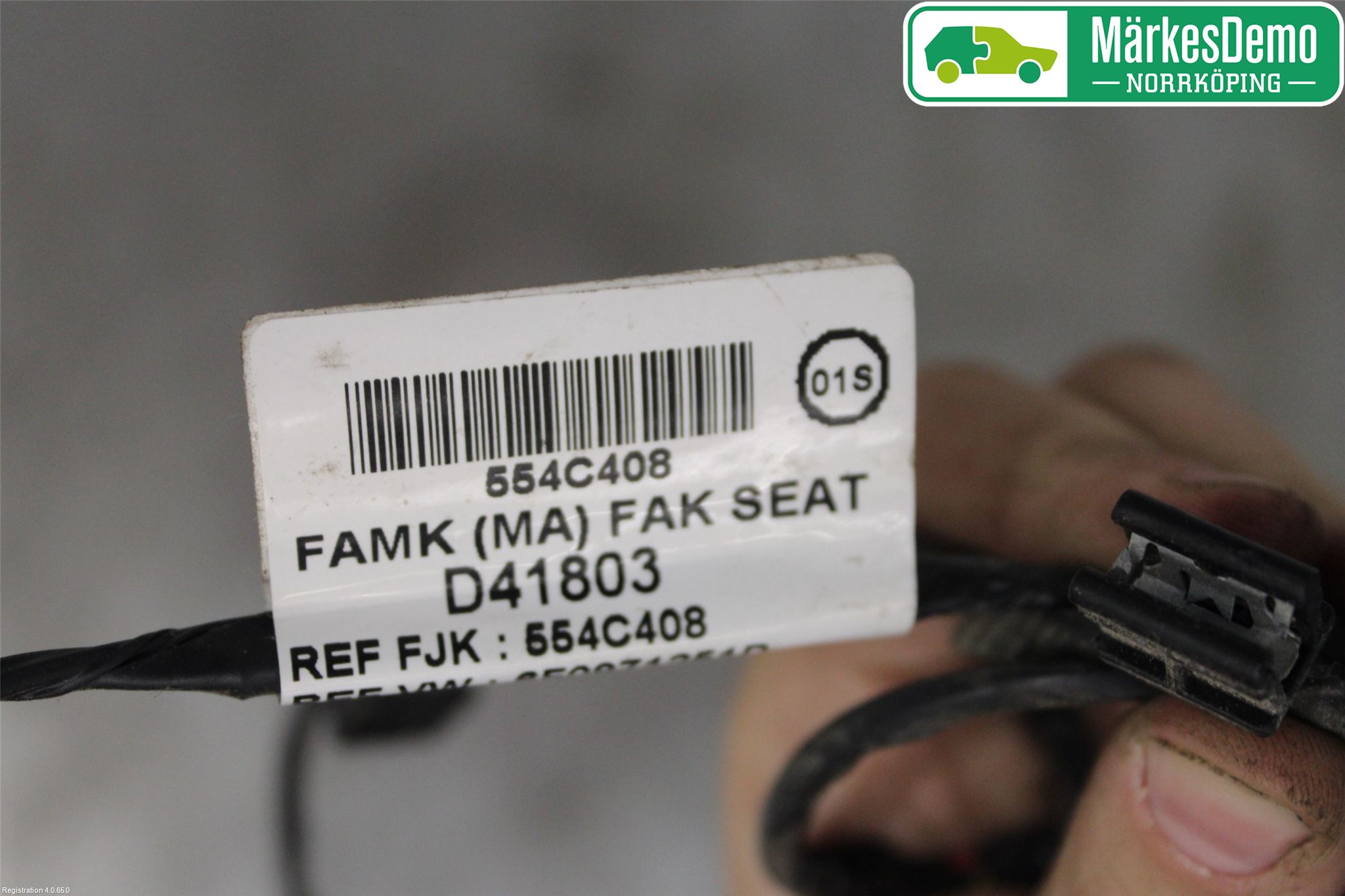 Seat IBIZA V 17-20 Parkeringshjälp Backsensor