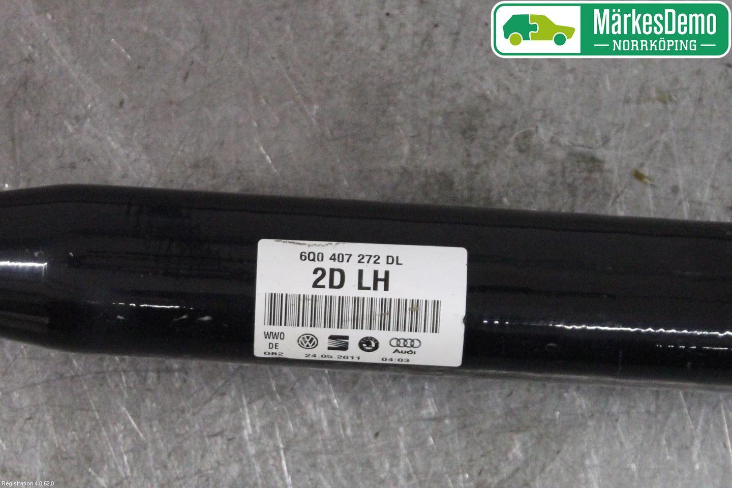 Skoda FABIA 07-14 Drivaxel Fram Höger