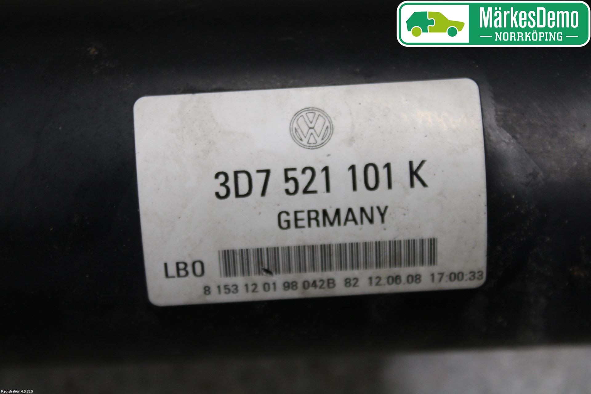 Volkswagen VW PHAETON Mellanaxel Komp