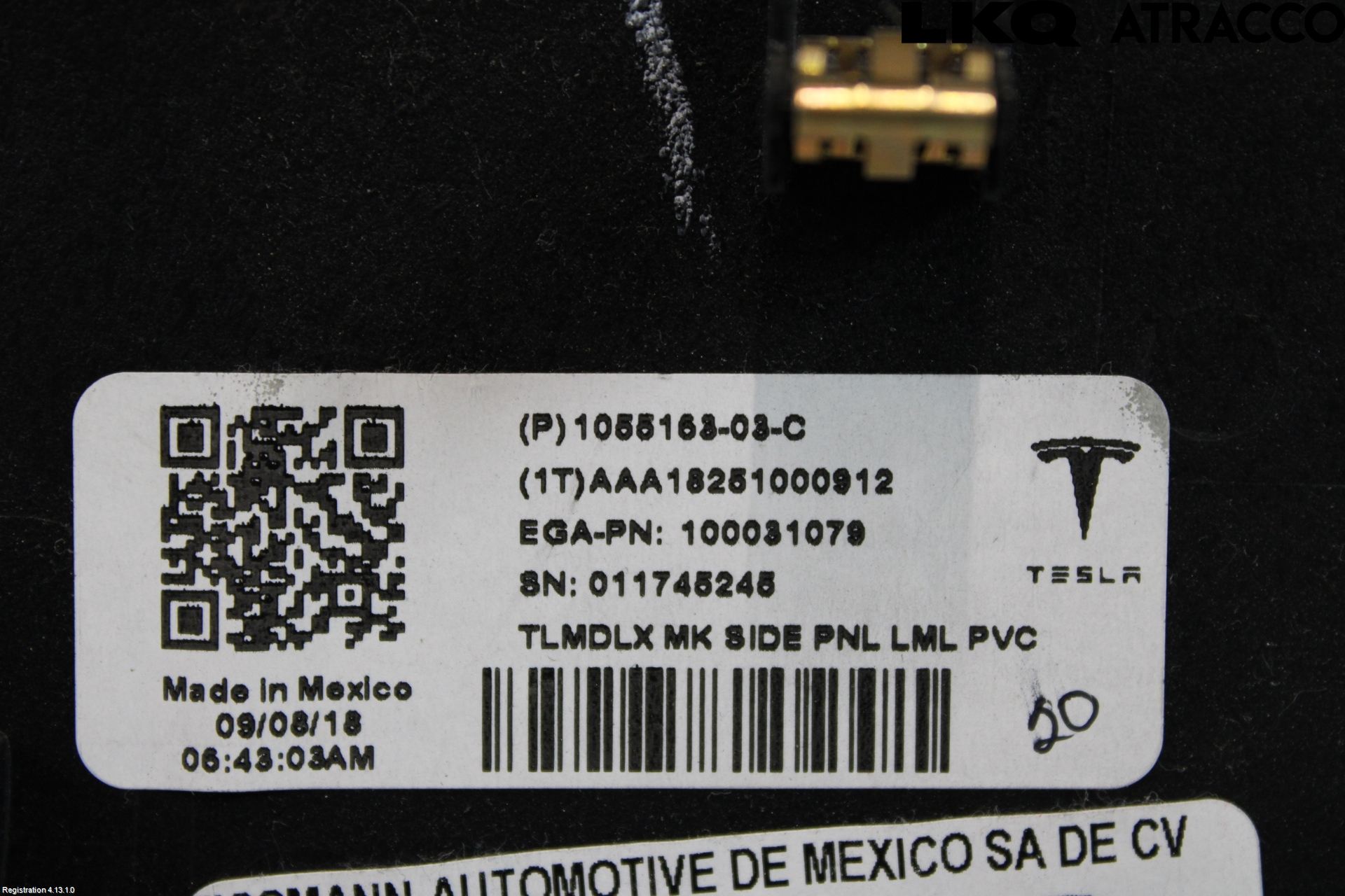 Tesla MODEL X 16- Inr Tunnelfack