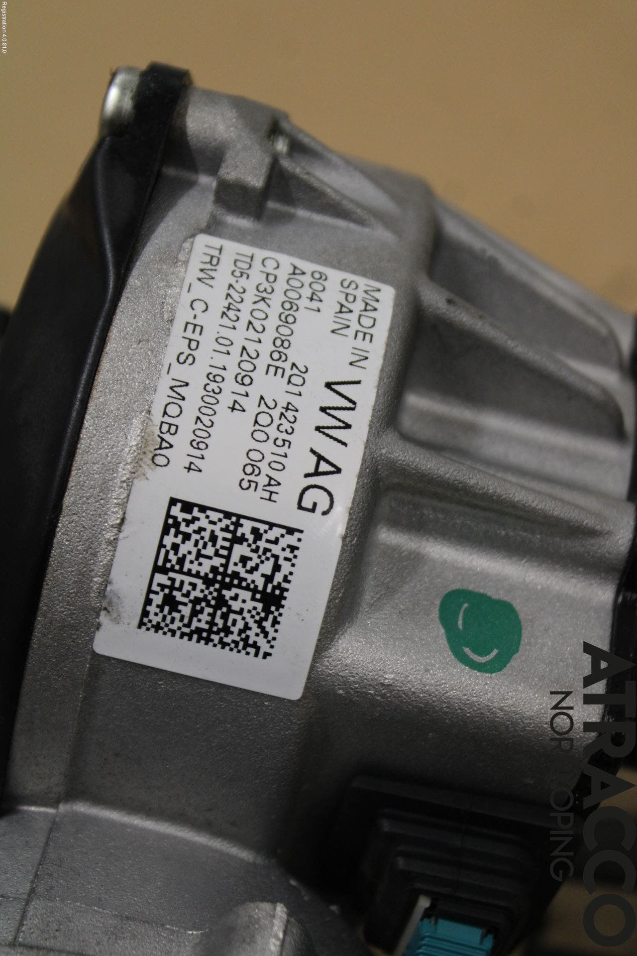 Volkswagen VW POLO VI 18->> Rattaxelagg Med Inb Servo