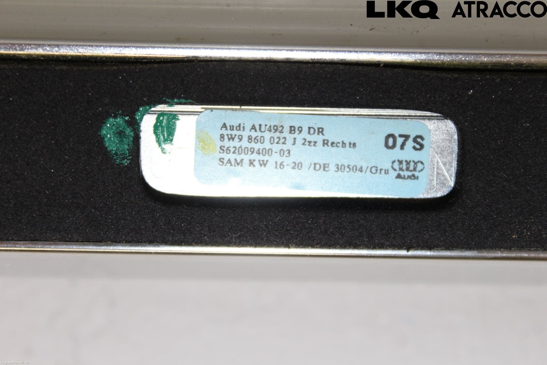 Audi A4/S4 B9 20- Takreling-Takräcke