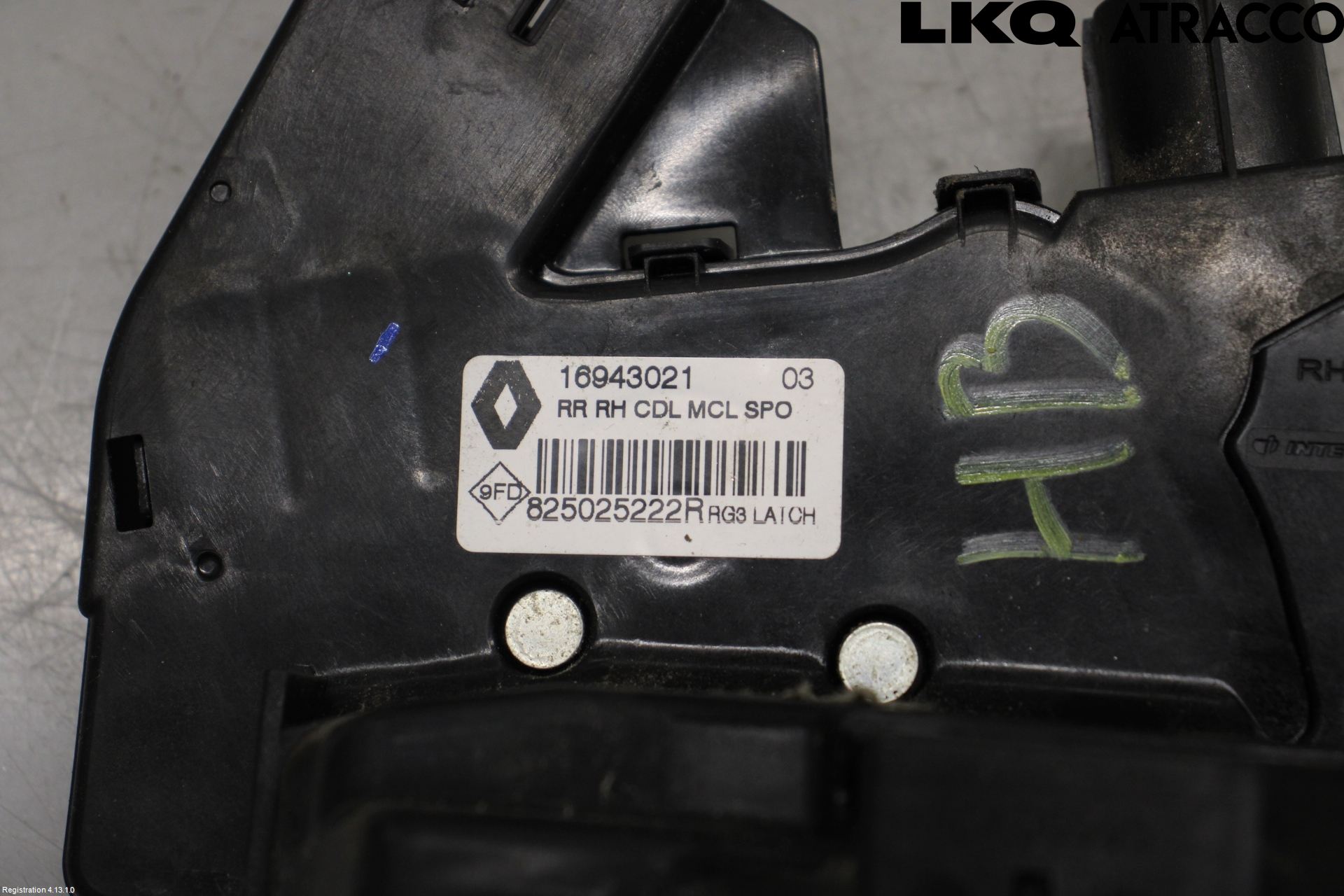 Renault MEGANE IV 16-23 Låskista-Dörrlås