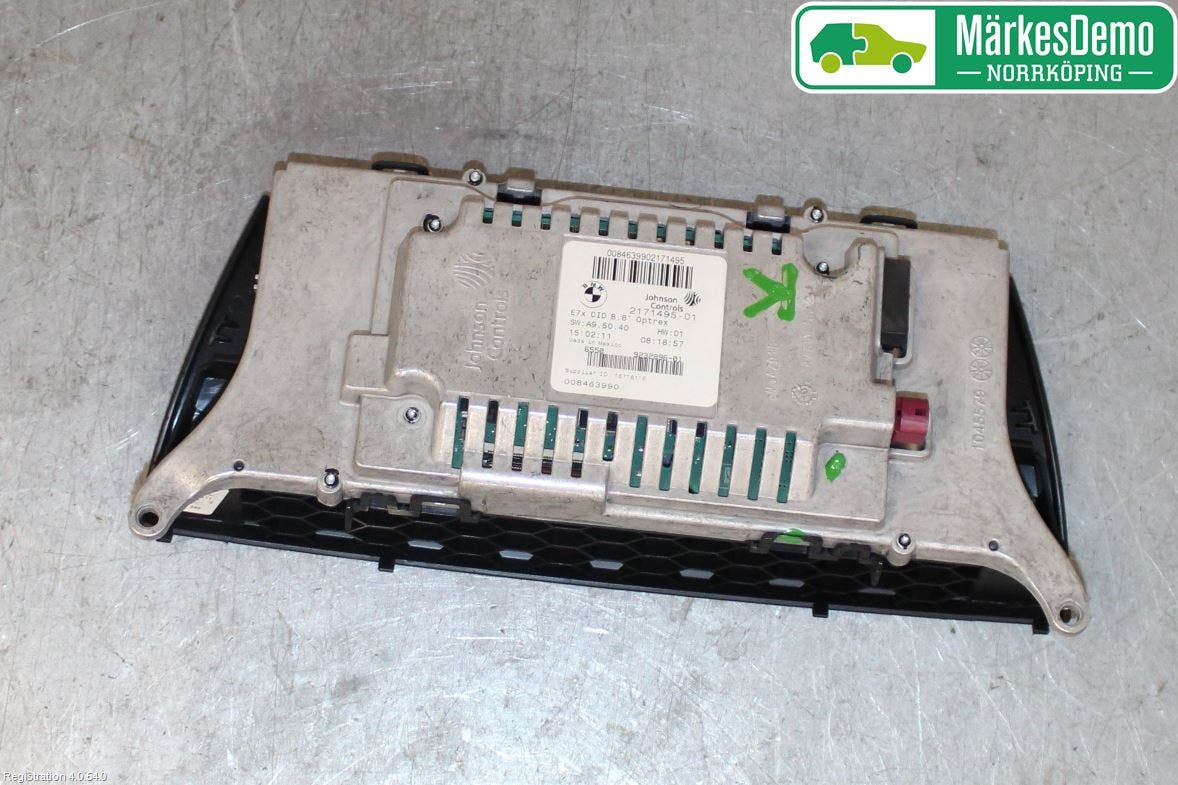 BMW X6 E71/E72 08-14 Bildskärm