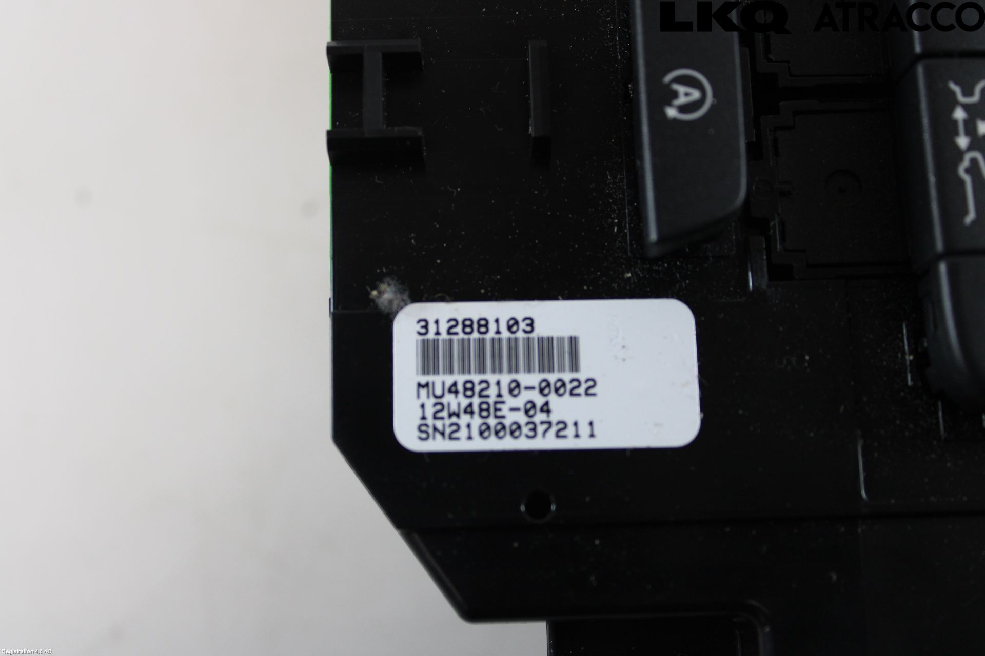 Volvo V40 12-19 Värmereglage