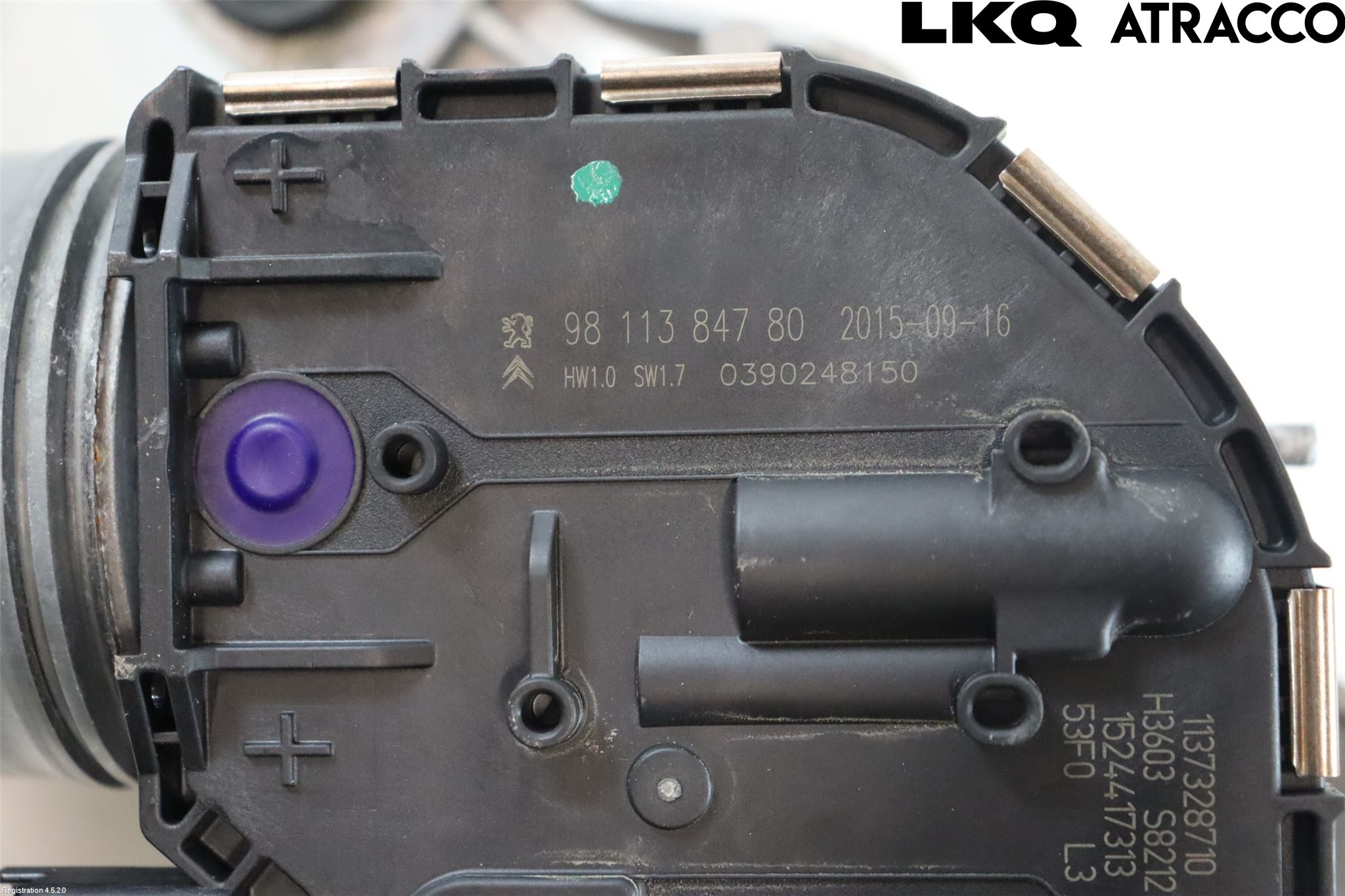 Citroen C4 PICASSO 14-18 Torkarmotor Vindruta