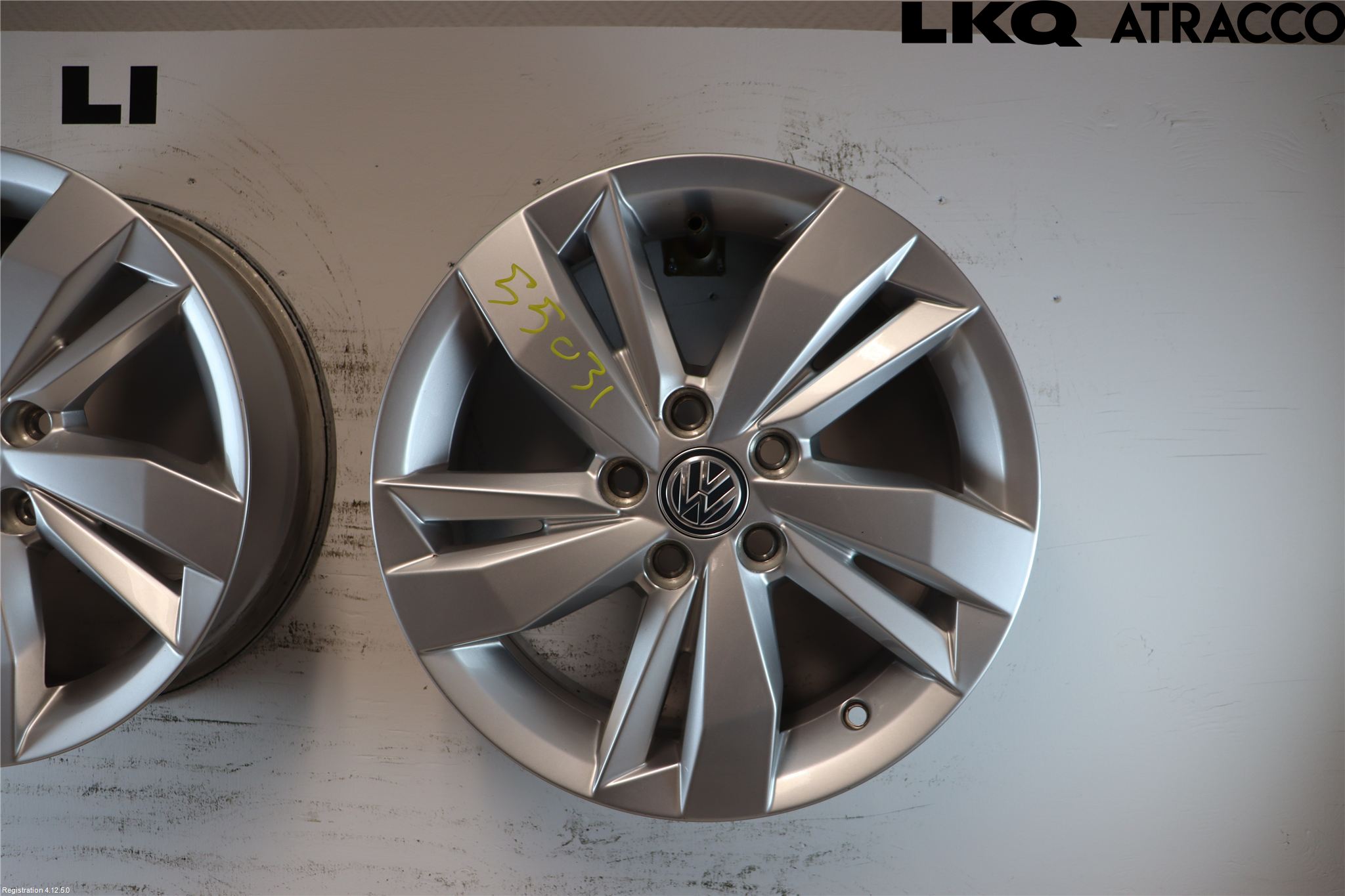 Volkswagen VW POLO VI 18->> Fälgsats Aluminium