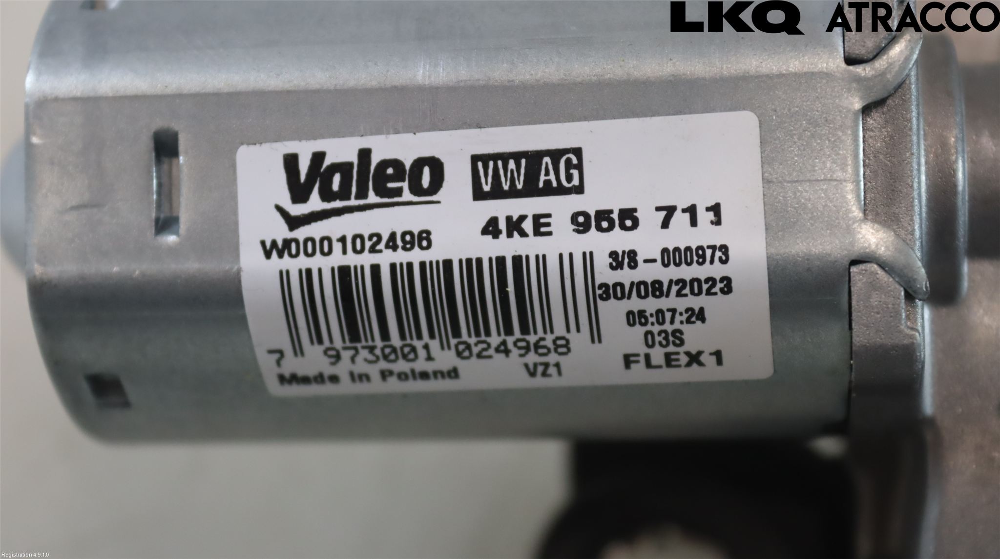 Audi Q7/SQ7 Torkarmotor Baklucka