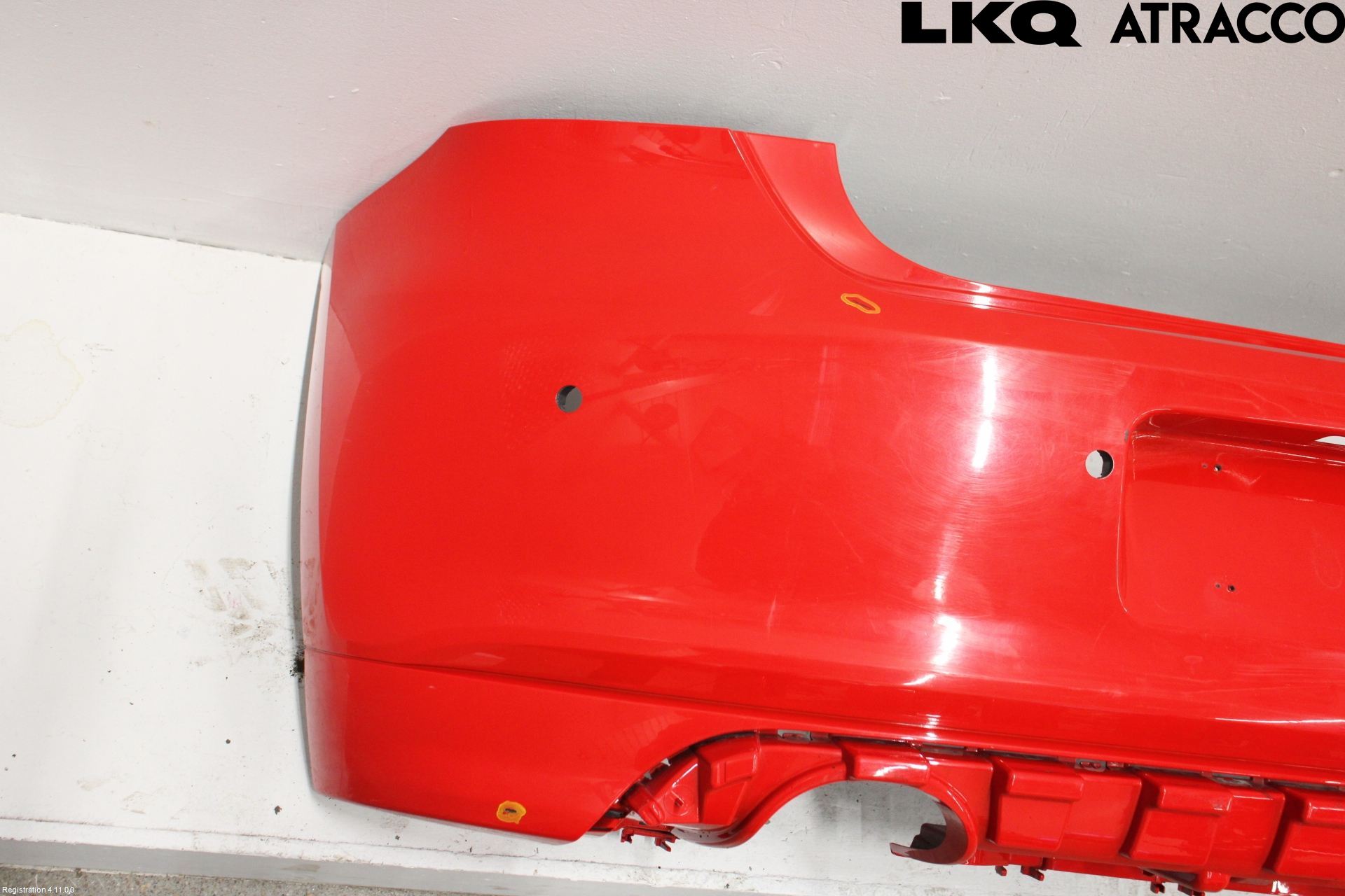 Volkswagen VW POLO 10-17 Stötfångarbeklädnad Bak