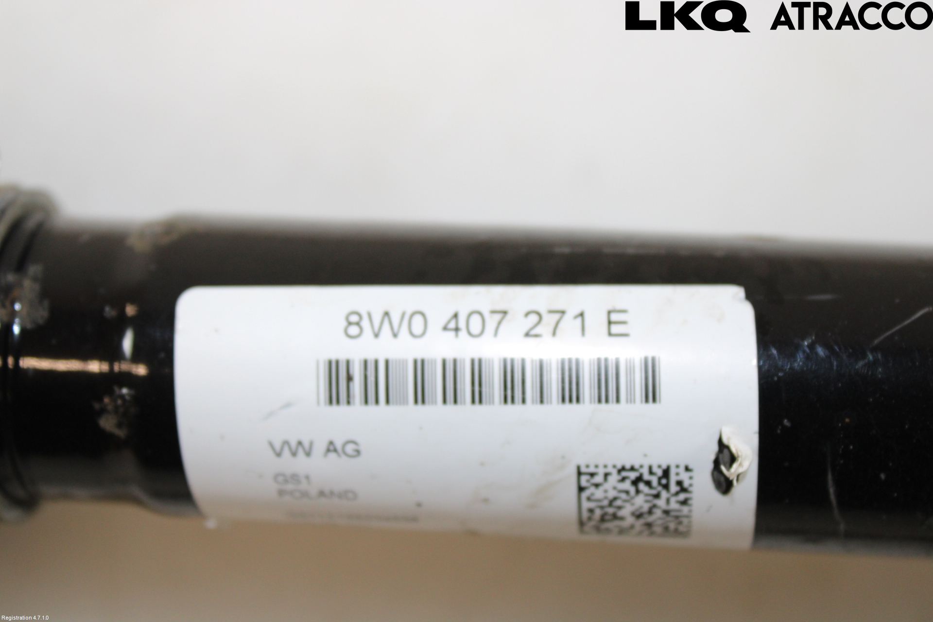 Audi A4/S4 B9 20- Drivaxel Fram Vänster