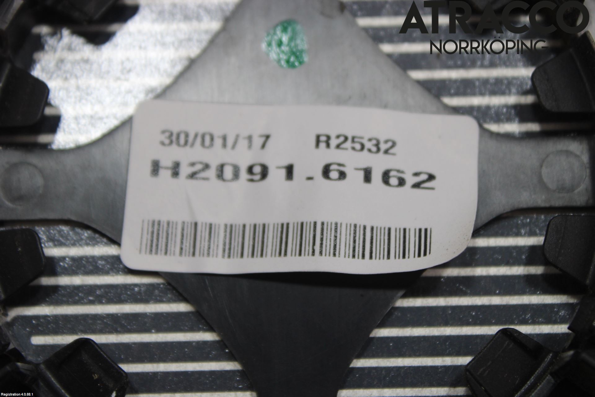 Landrover LAND ROVER DISCOVERY 4 10-16 Spegelglas Hö
