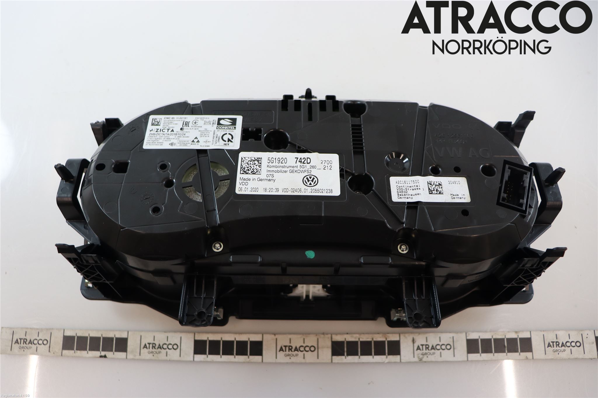 Volkswagen VW GOLF / E-GOLF VII 13-20 Instrument Komb