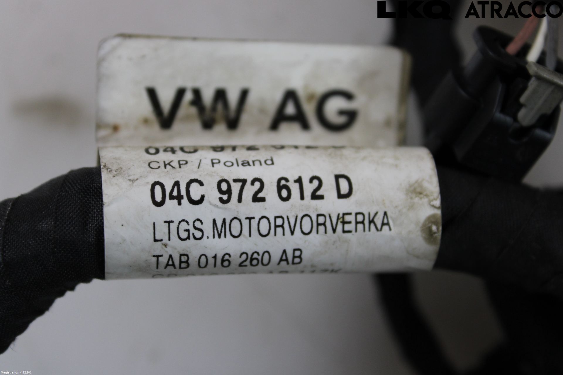 Volkswagen VW UP! / E-UP! Kabelhärva