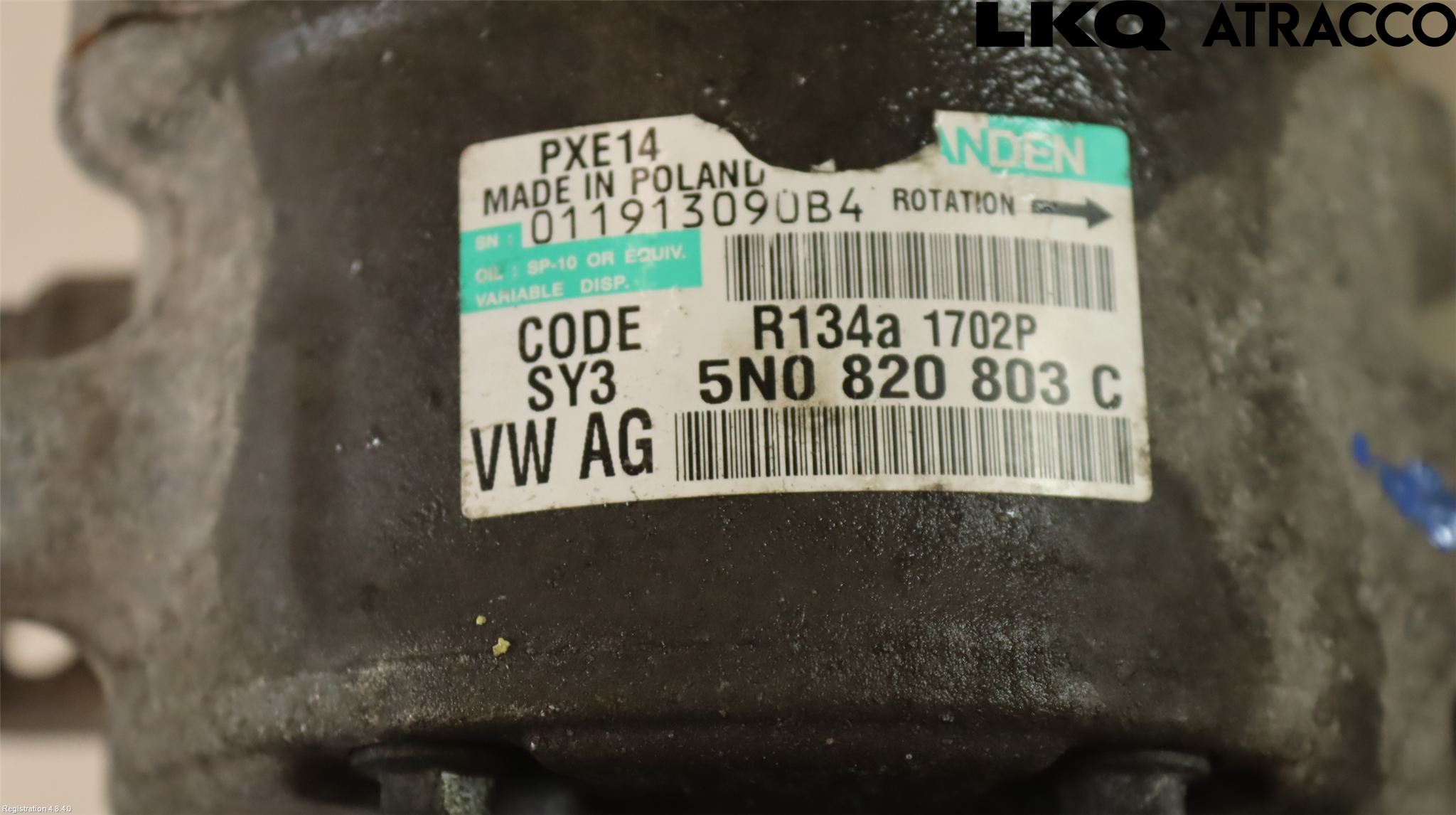 Audi A1/S1 11-18 Ac Kompressor