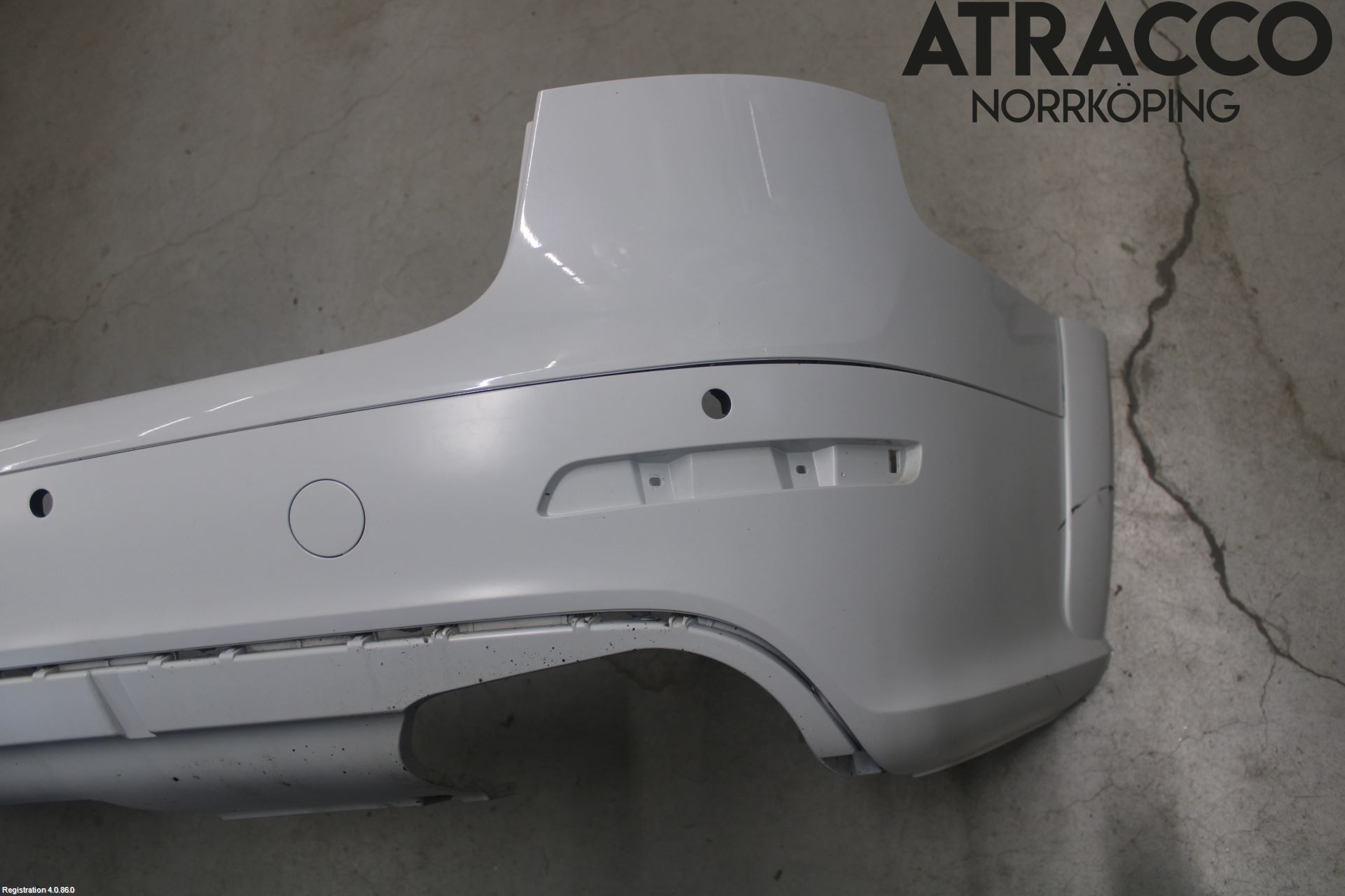 Audi A4 12-15 Stötfångarbeklädnad Bak
