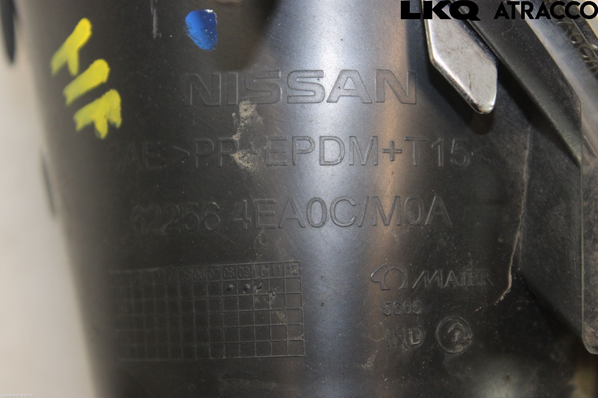 Nissan QASHQAI 14-17 Dimljussarg Fram