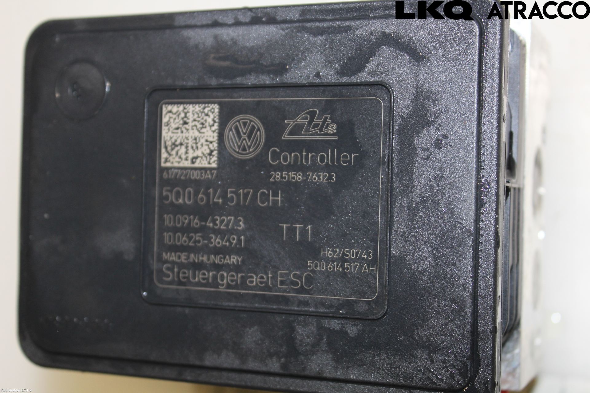 Volkswagen VW PASSAT 15-19 Abs Hydraulaggregat