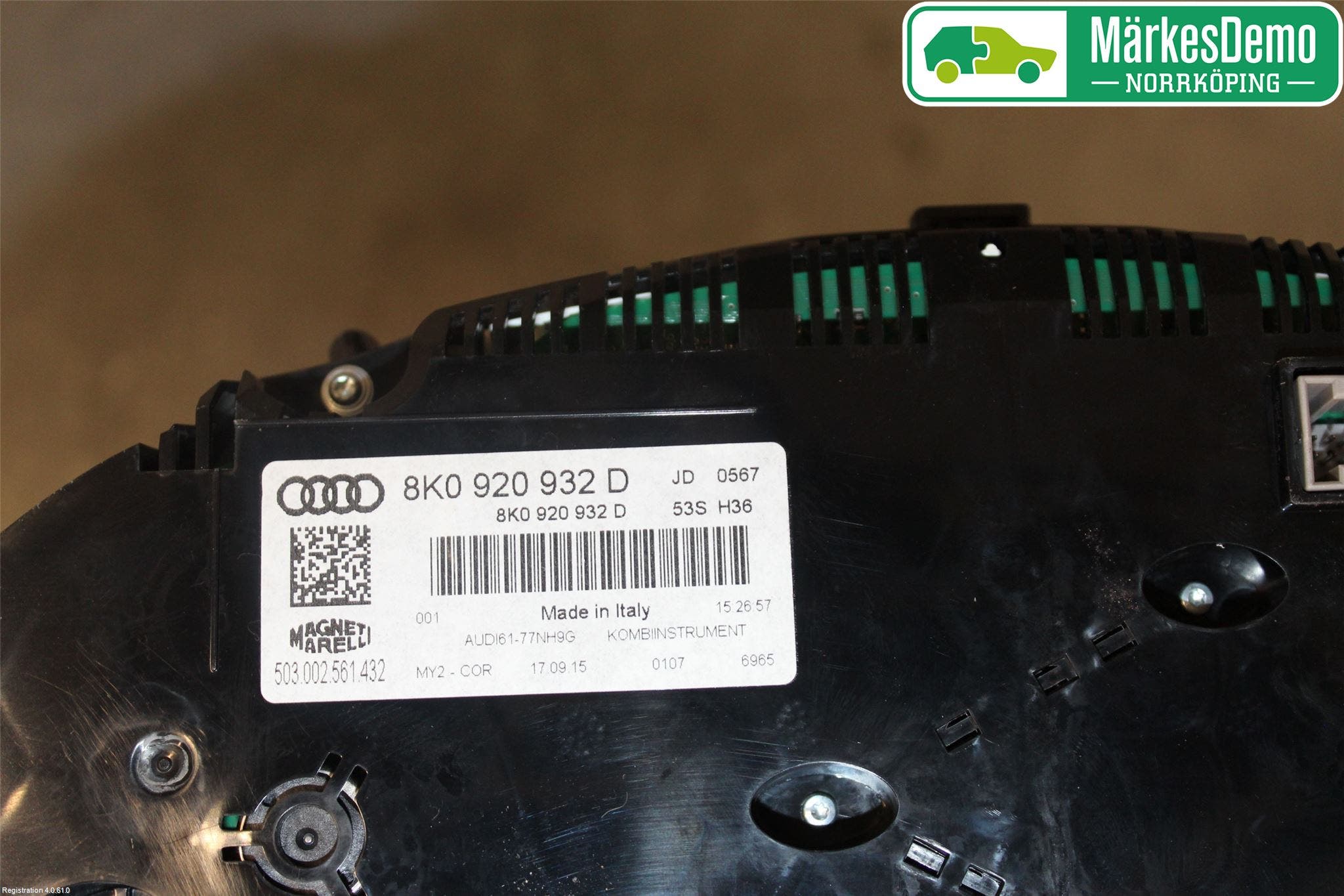 Audi A4 12-15 Instrument Komb