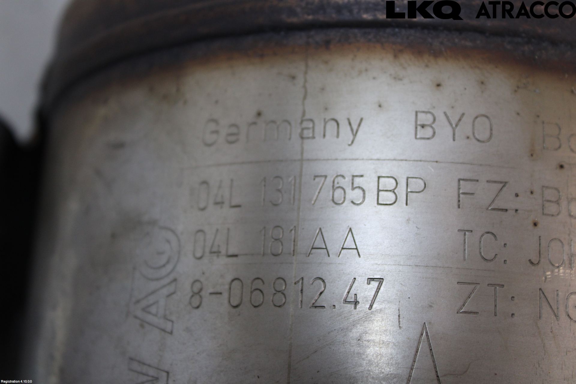 Audi A4/S4 B9 16-19 Avgas Partikelfilter