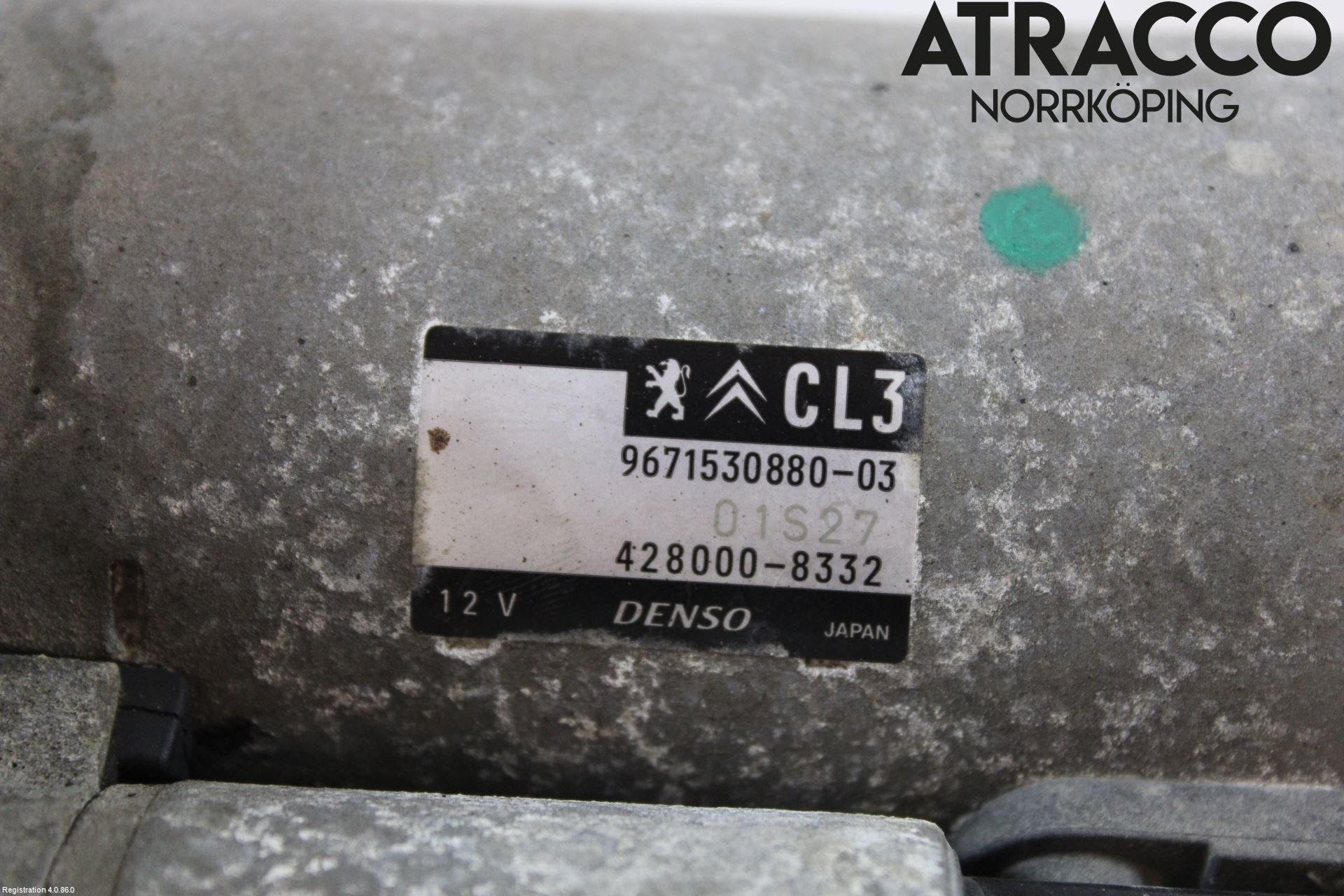 Peugeot 208 12-15 Startmotor