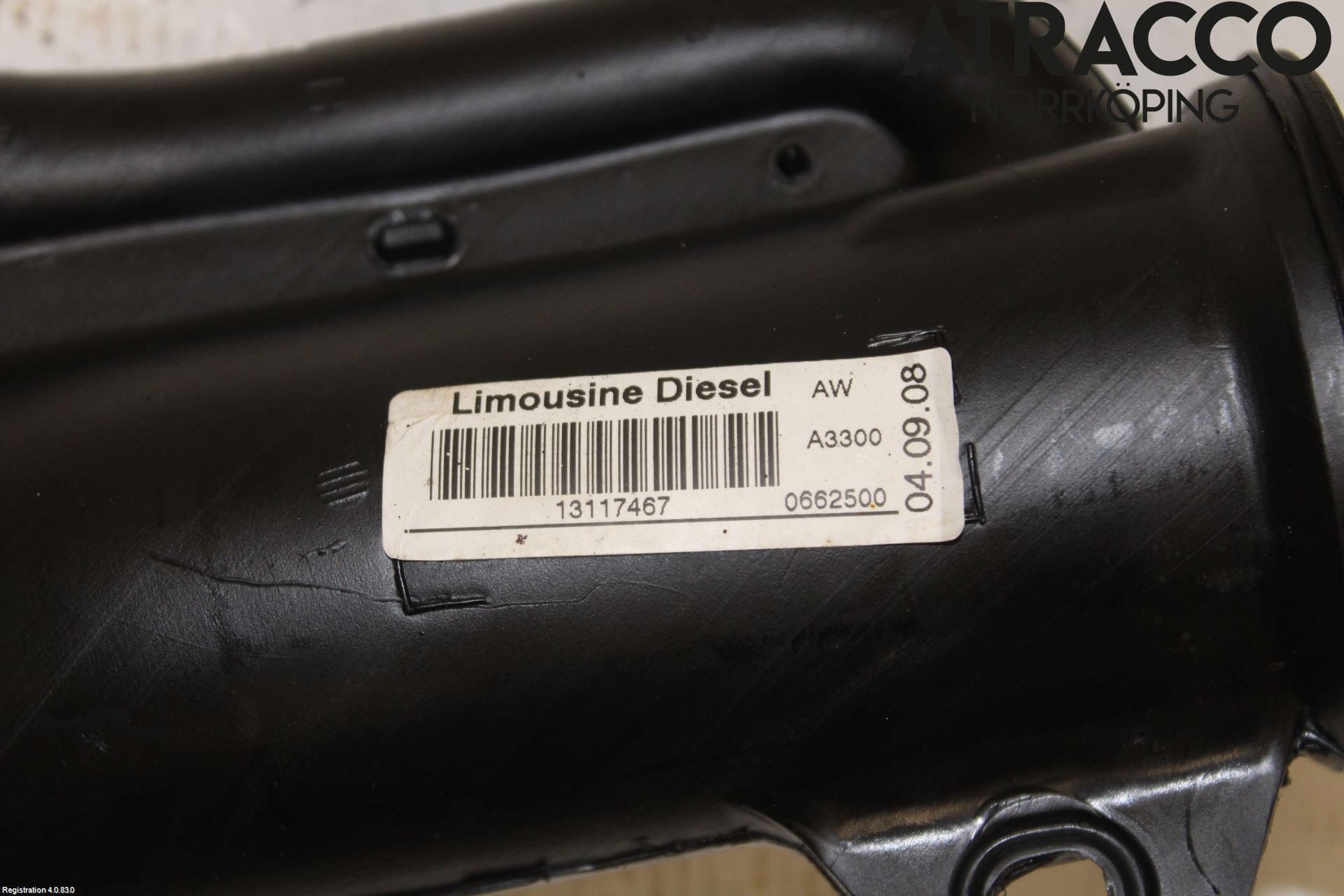 Opel ASTRA H 04-12 Bränslepåfyllnrör-Slang