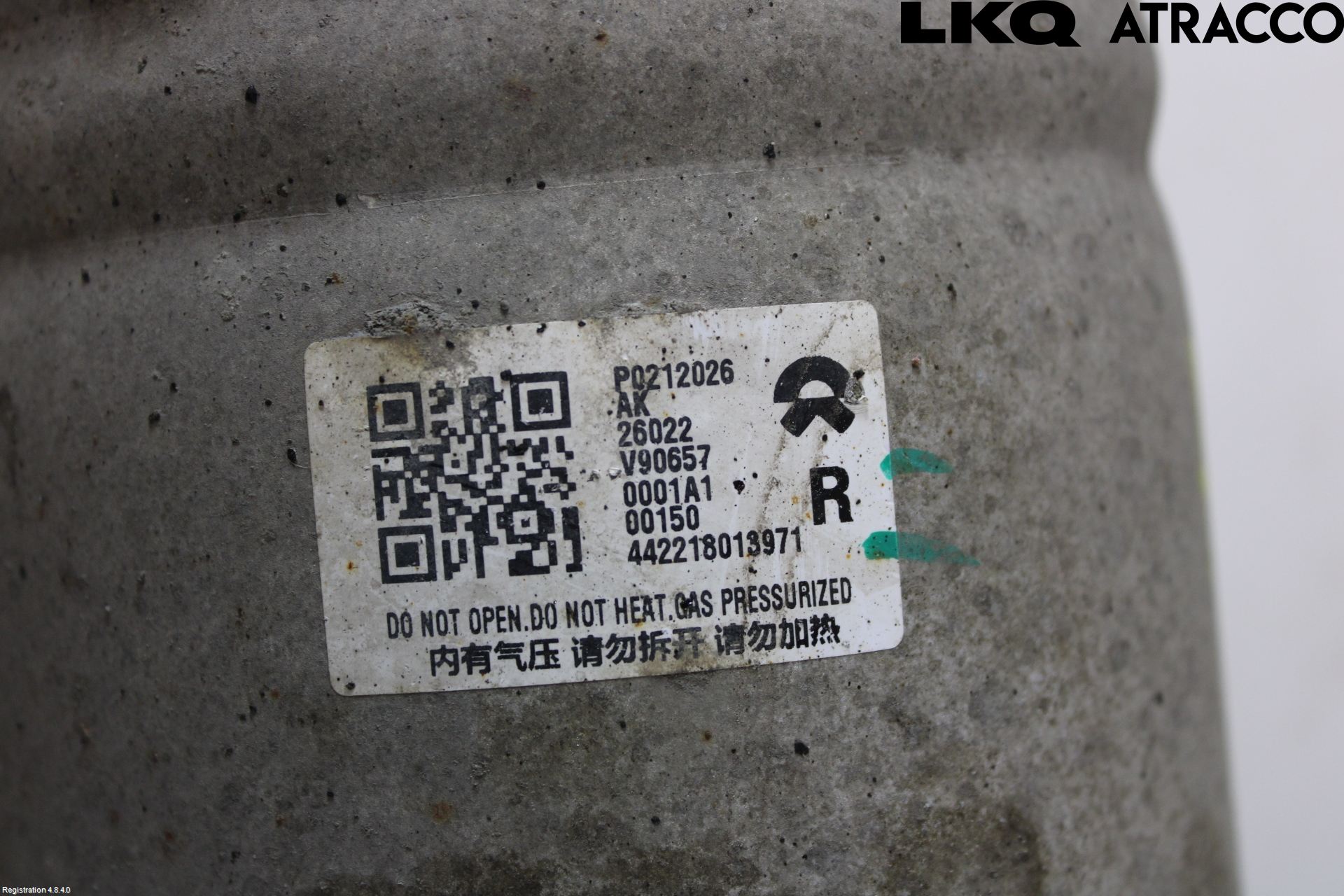 Kia NIO ET7 22- Fjäderben Fram Höger