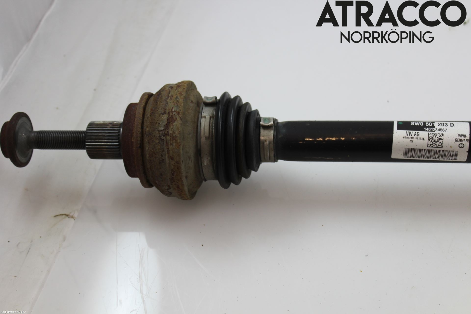 Audi A4/S4 B9 16-19 Drivaxel Bak Höger