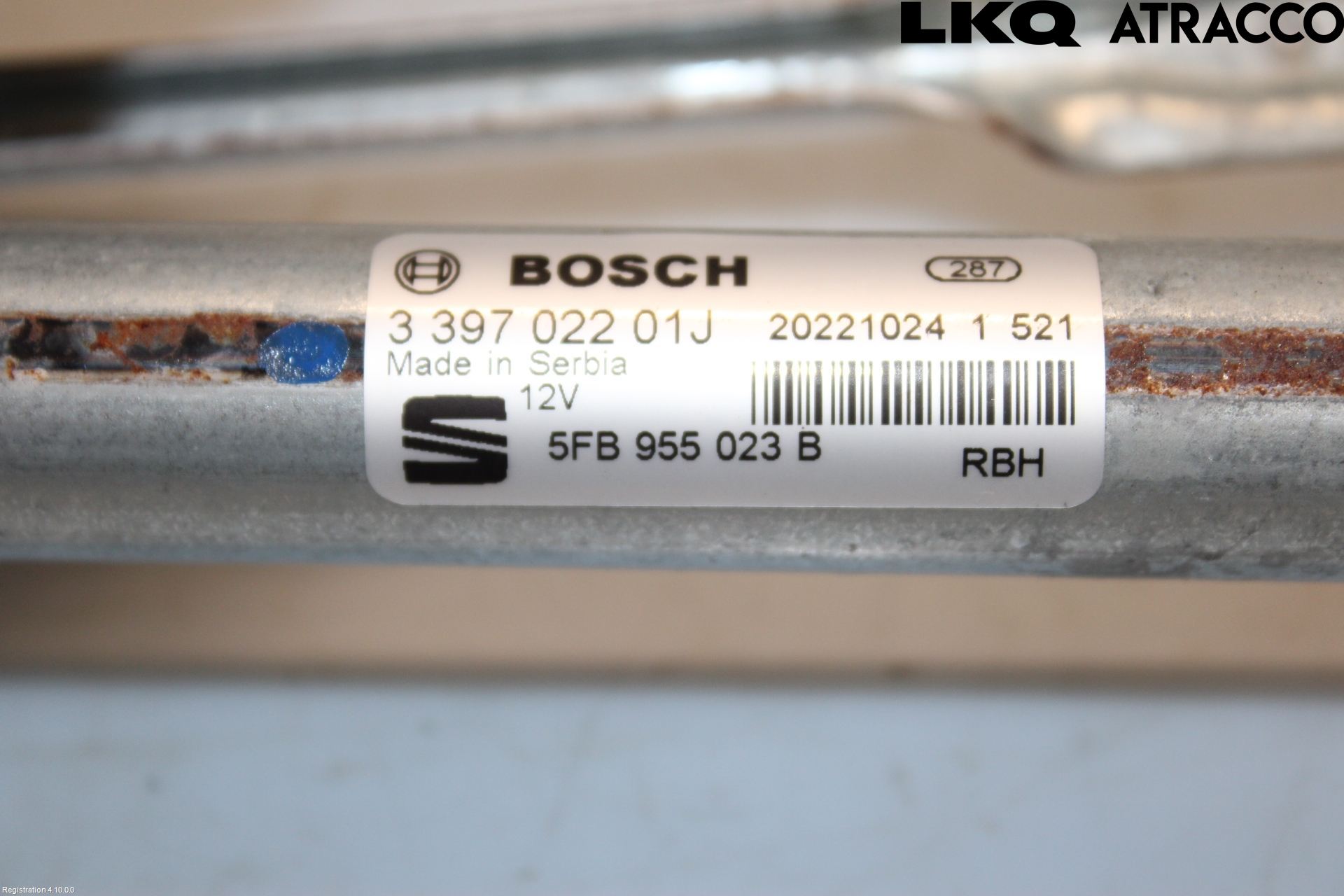 Cupra LEON 21- Torkarmekanism Vindruta