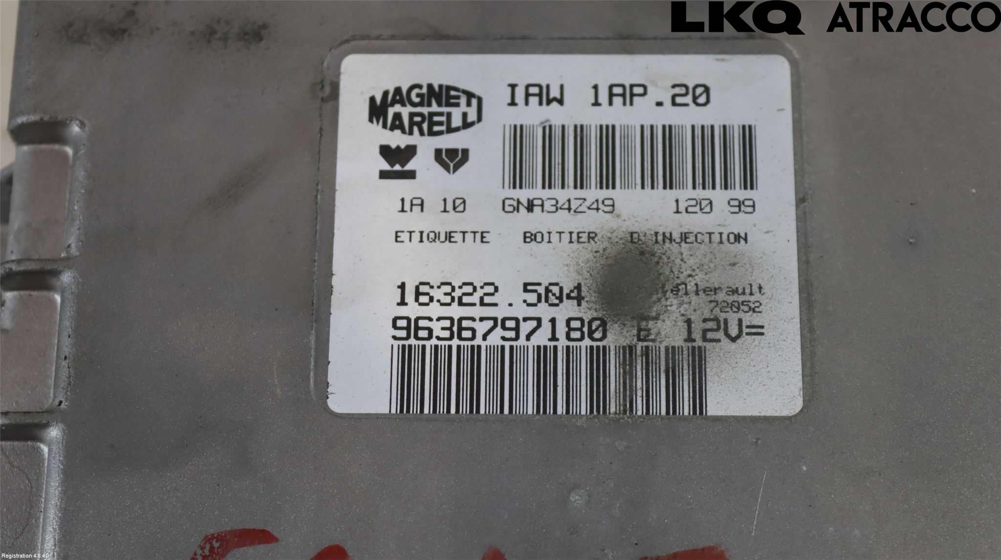 Citroen BERLINGO      -02 Styrenhet Insprut Bensin